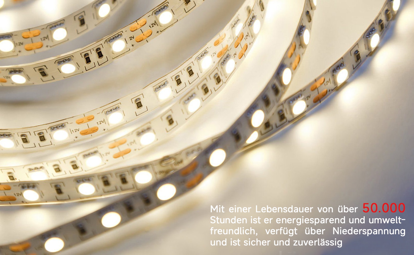 welltime LED-Lichtspiegel »Toledo rund, Spiegel mit LED Beleuchtung, Badspiegel« mit Anti-Fog Beschichtung