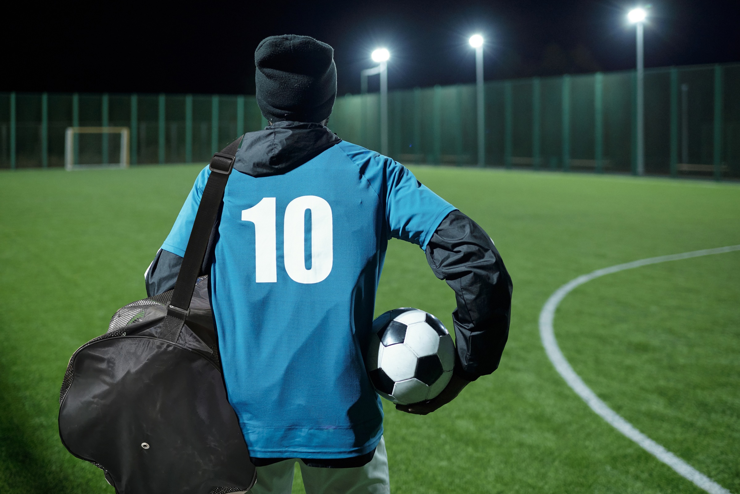 L.A. Sports Balltasche »Multi Sport Profi Ballsack für 10 - 15 Bälle«, Vielseitig nutzbar, verstärkter Boden, wasserfest
