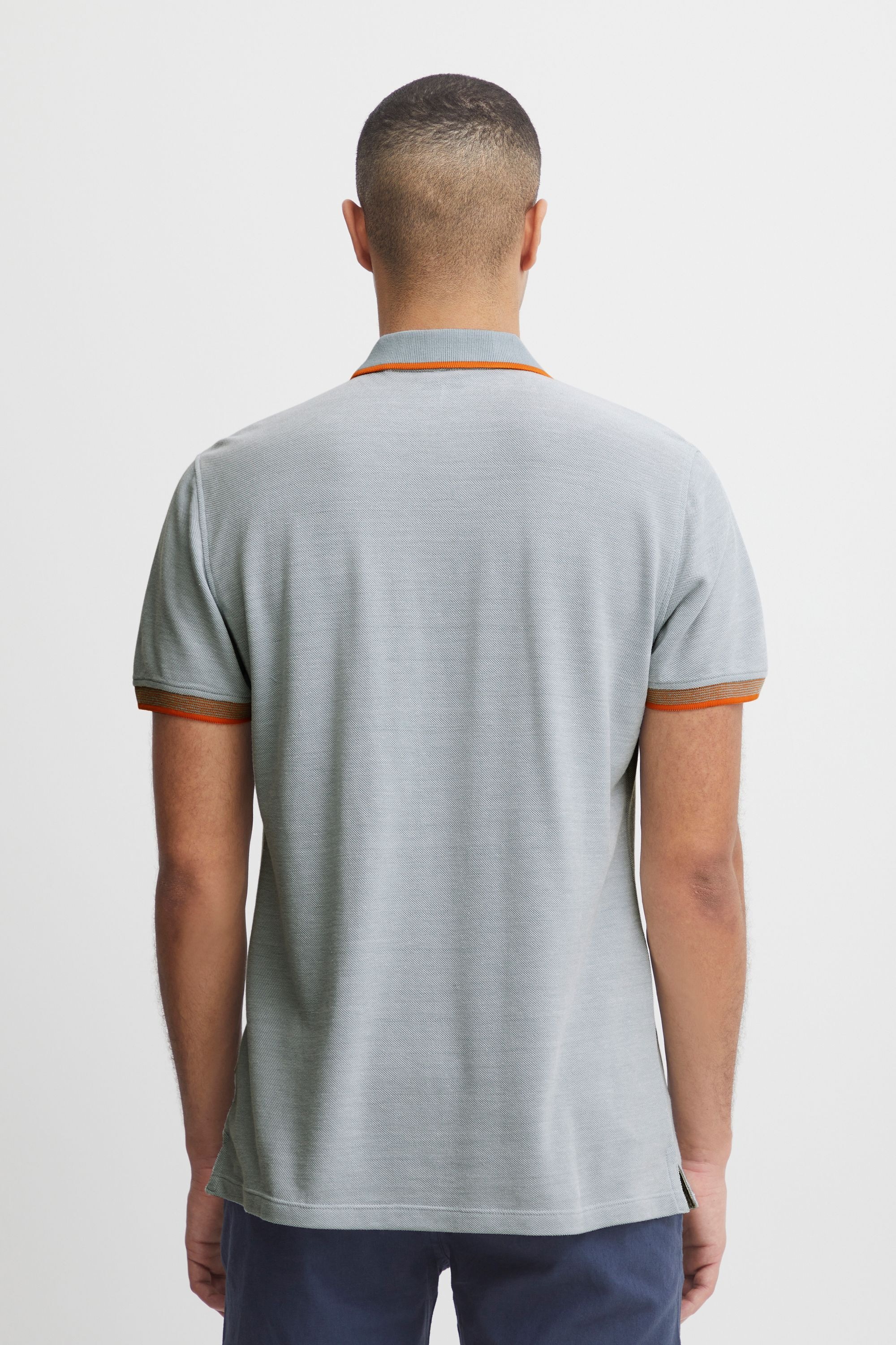 Poloshirt BLEND "Poloshirt BHPolo", Herren, Gr. XL, blau (celestial blau), Obermaterial: 50% Baumwolle CO. 50% Polyester PES., regular fit normal, Shirts 3