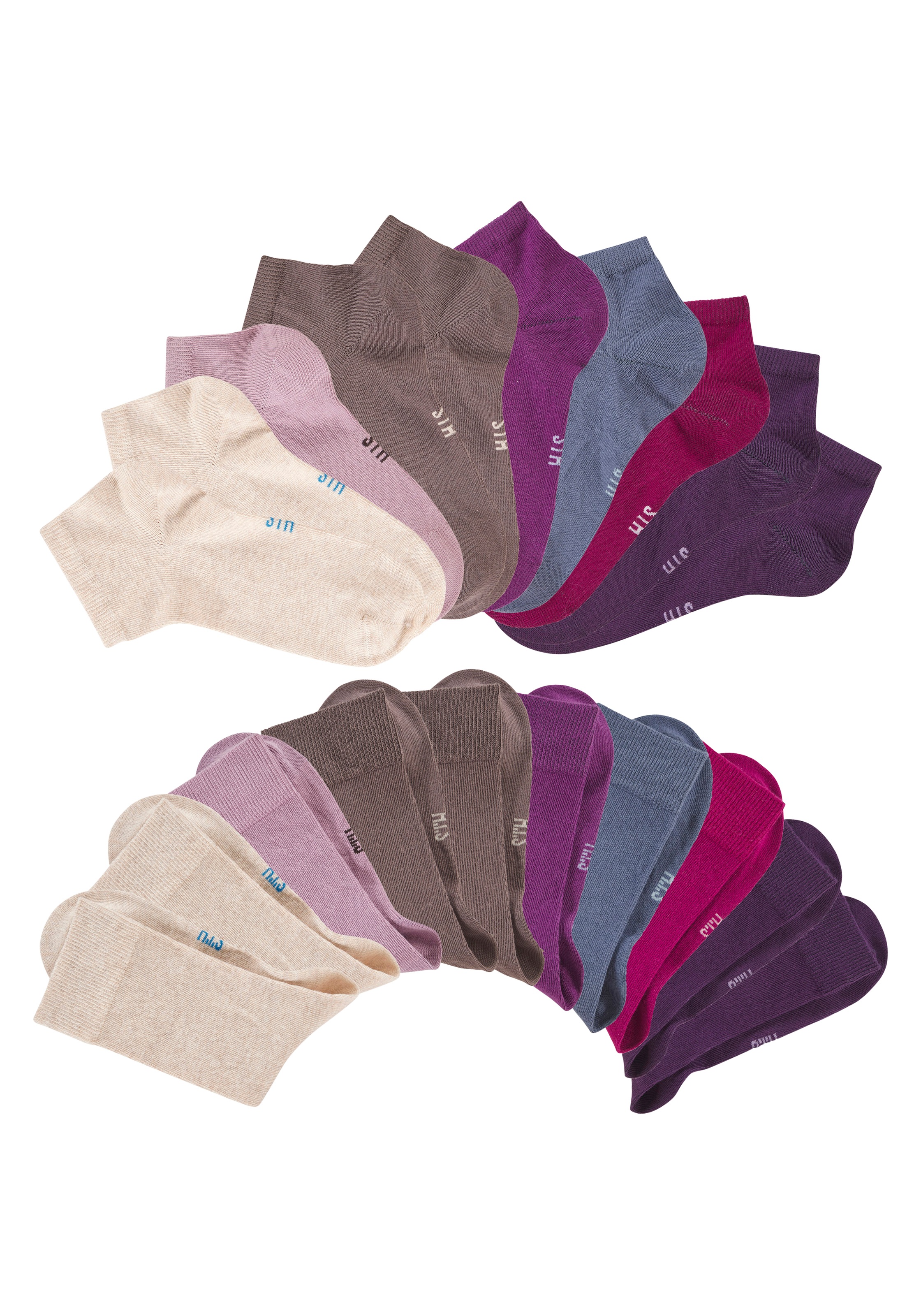H.I.S Basicsocken Packung, 20 Paar tlg. zwei Längen im Kombi Pack günstig online kaufen
