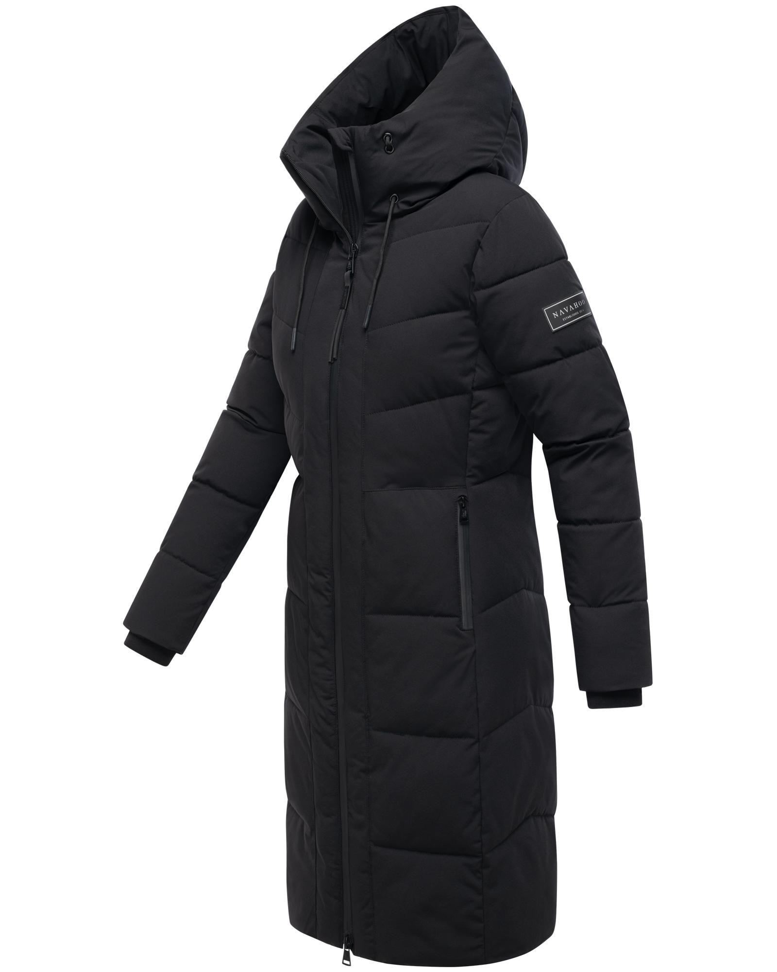 Navahoo Steppmantel »Schokokuss XIV«, Warmer Damen gesteppter Wintermantel mit Kapuze