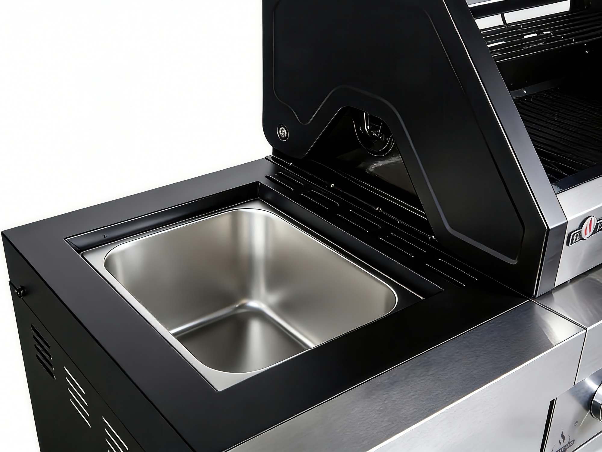 El Fuego Kombigrill »Augusta« 17 kW Gesamtleistung, auch als Holzkohlegrill verwendbar