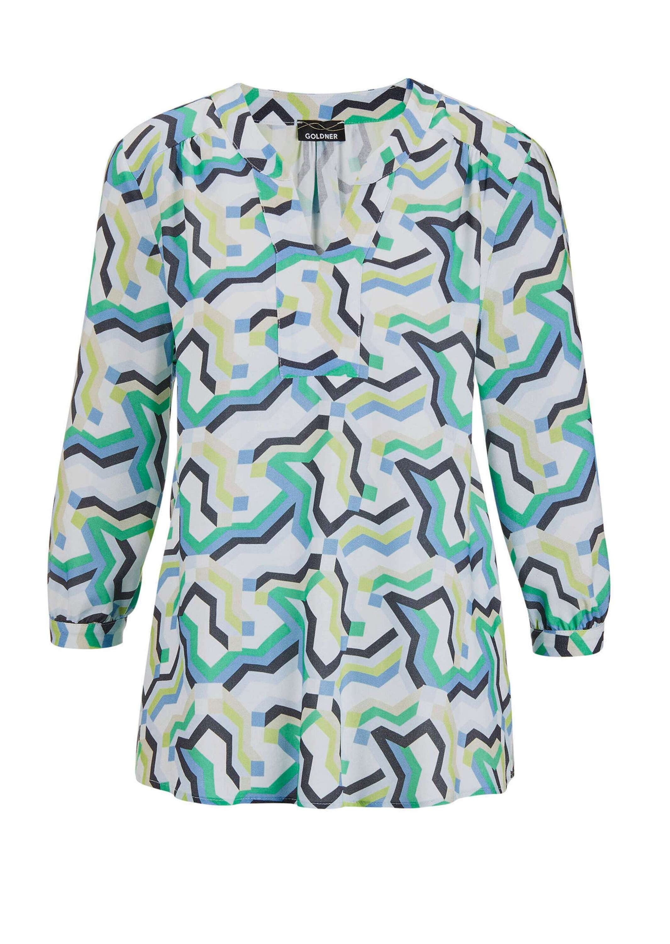 GOLDNER Tunika "Mit Allover-Print in Tunikaform, 3/4-Ärmeln" keine/nicht re günstig online kaufen