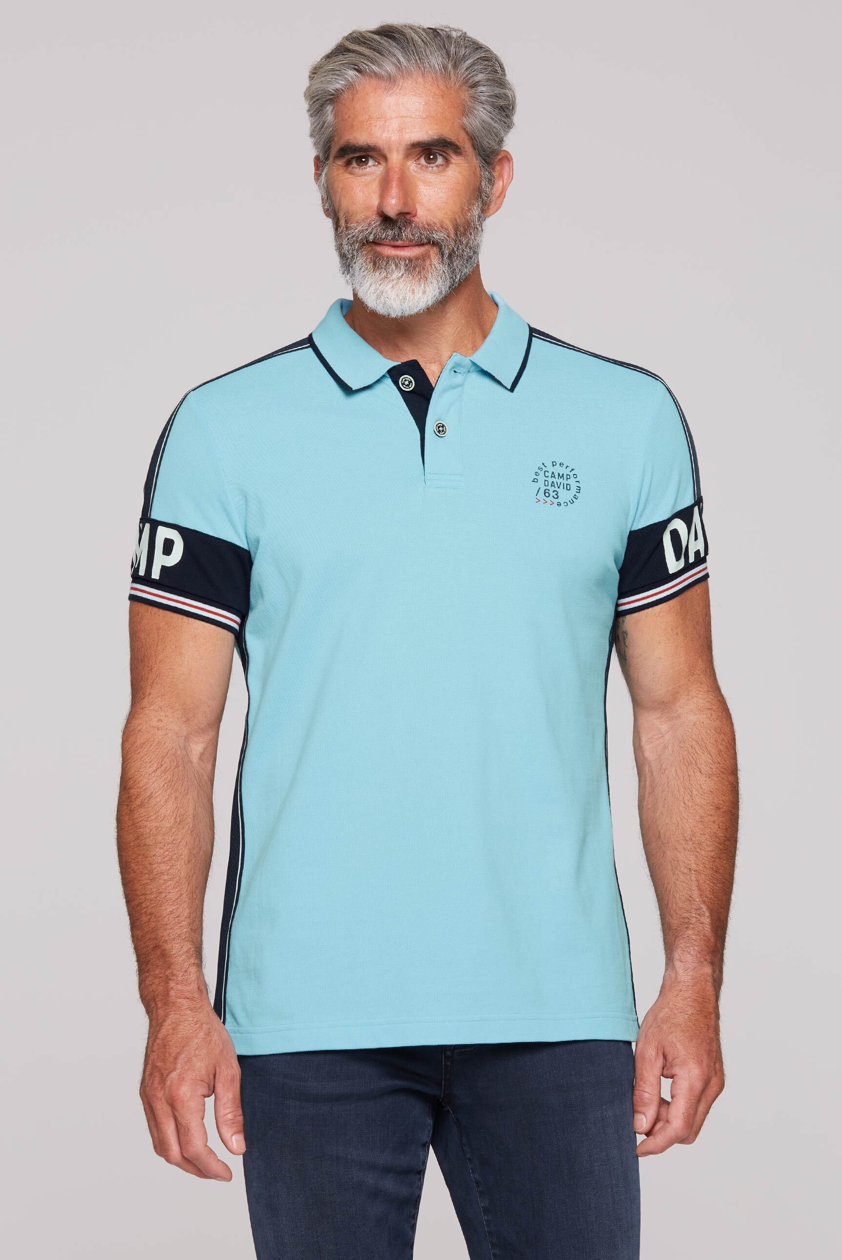 CAMP DAVID Polo marškinėliai iš Baumwolle