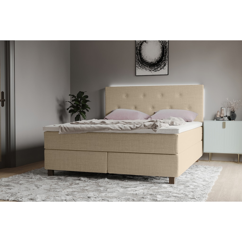 INOSIGN Boxspringbett »Alenika«