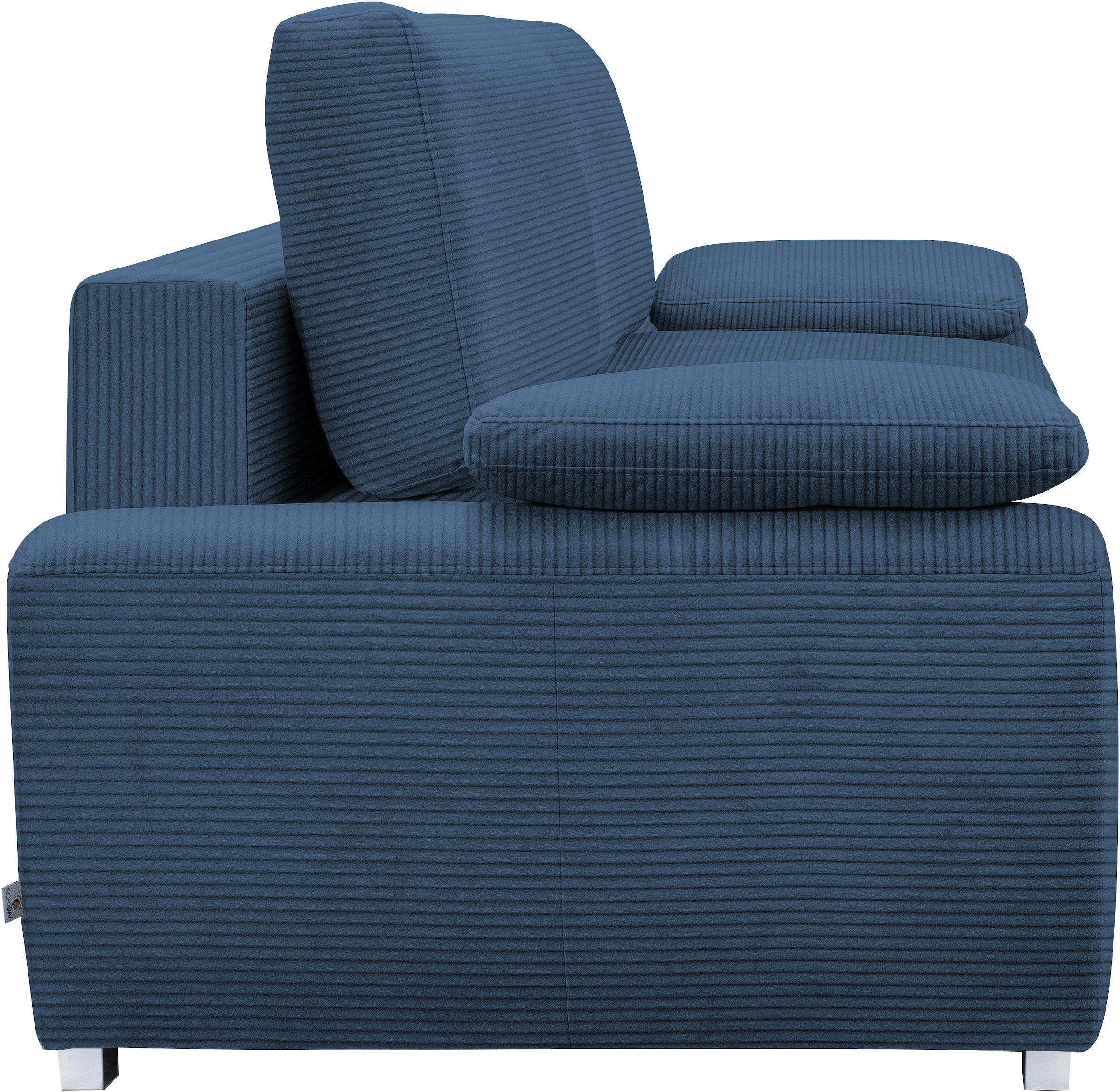exxpo - sofa fashion 2-Sitzer »SOLSBURY, Sofa, Schlafsofa«, inkl. Federkern-Polsterung, Bettfunktion und Stauraum, in Cord