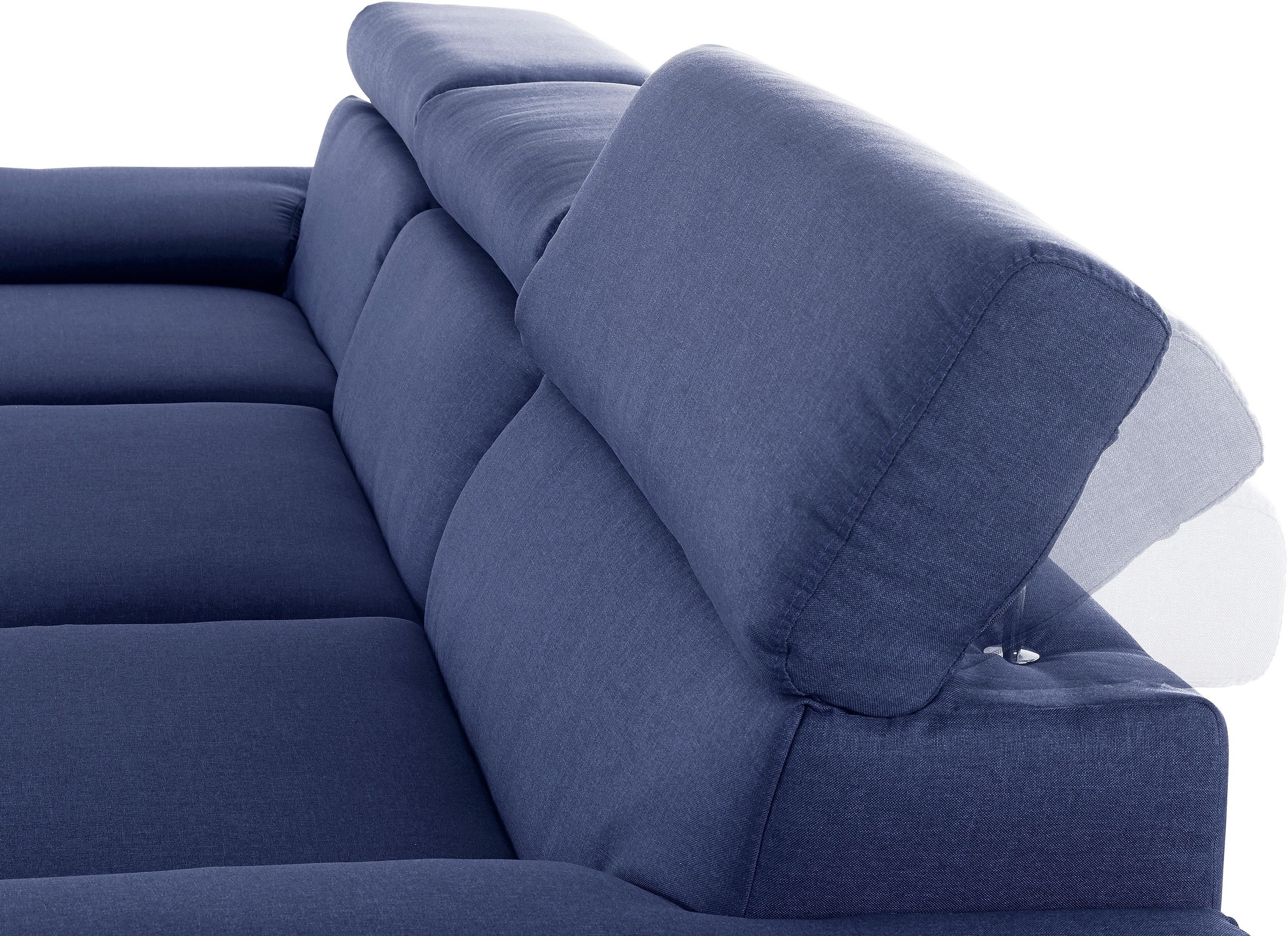 Thumbnail - DOMO collection Ecksofa "Mira, inklusive Kopfteilverstellung für mehr Wohlfühlkomfort, L-Form" wahlweise mit Bettfunktio...