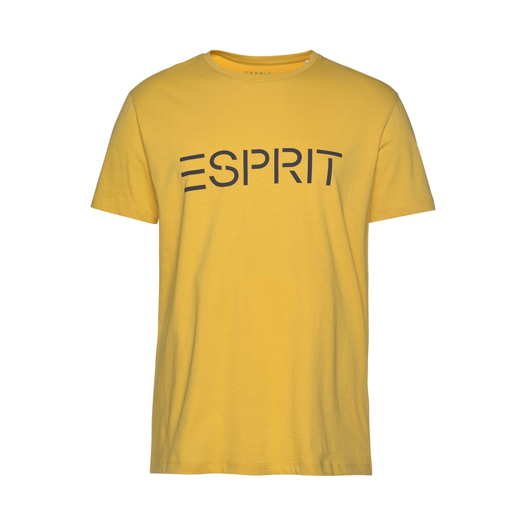 Esprit T-Shirt, mit Logofrontprint