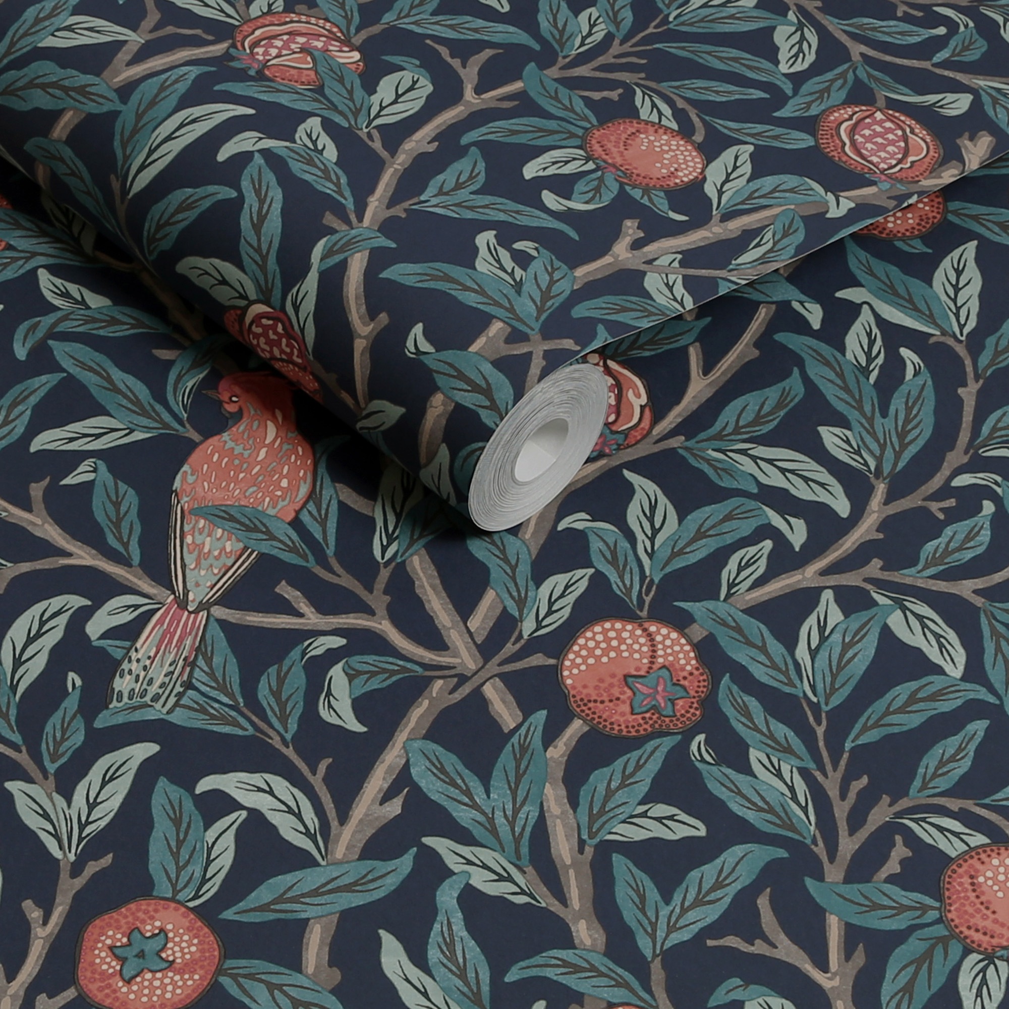 WILLIAM MORRIS AT HOME Vliestapete »Bird & Pomegranate«, Retro, Design Tapeten