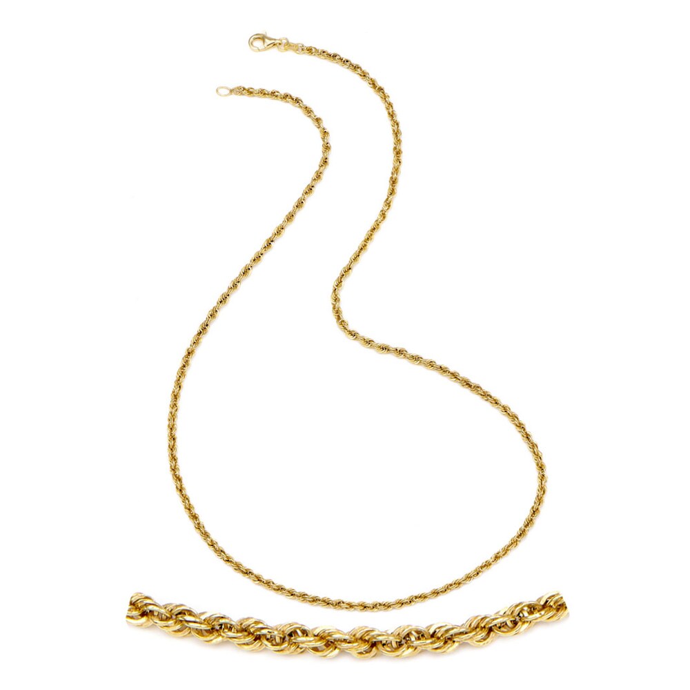 Collierkettchen »Schmuck Geschenk Gold 375 Halsschmuck Halskette Goldkette Kordelkette«