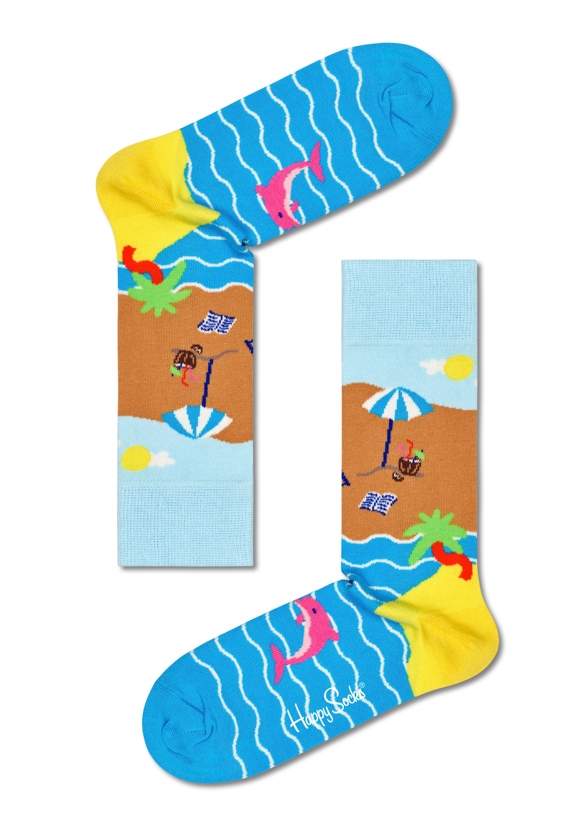 Coconut & online Break BAUR kaufen (2 Socks | Socken, Beach Cocktail Happy Socks Paar),