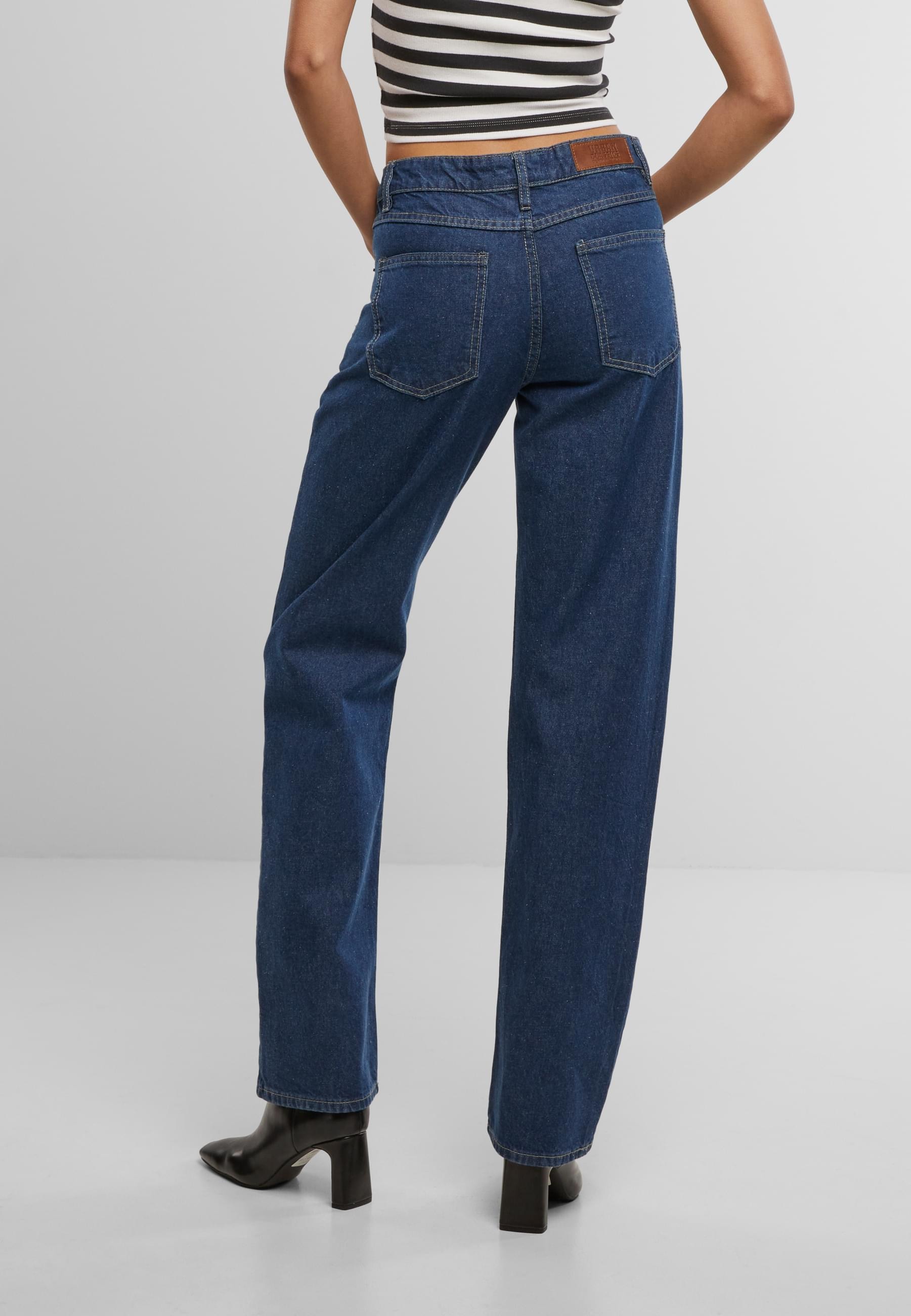 URBAN CLASSICS Bequeme Jeans »Urban Classics Ladies Straight Fit Denim«