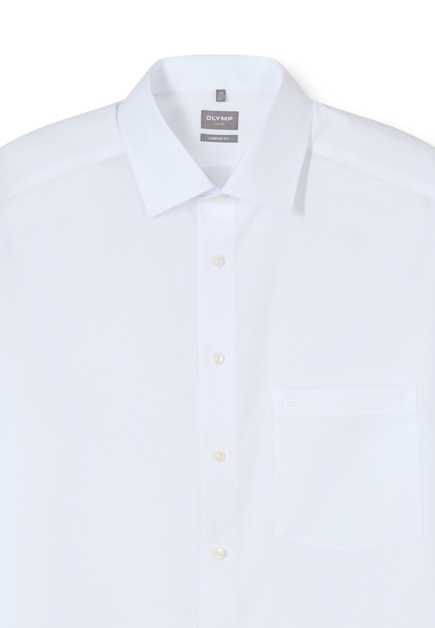 OLYMP Luxor Men's Dress Shirt White Size 40 2