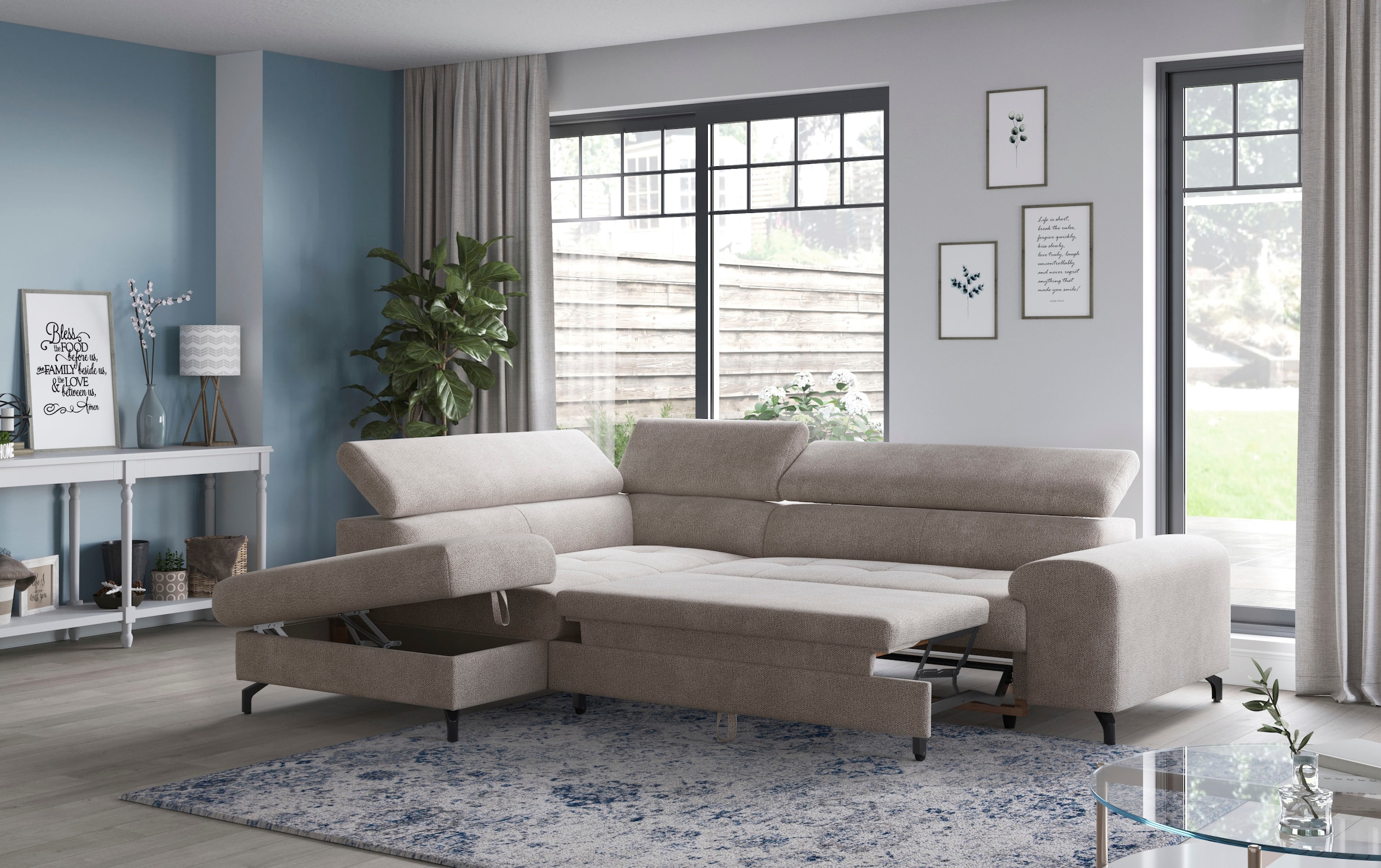 COTTA Ecksofa »Aura«
