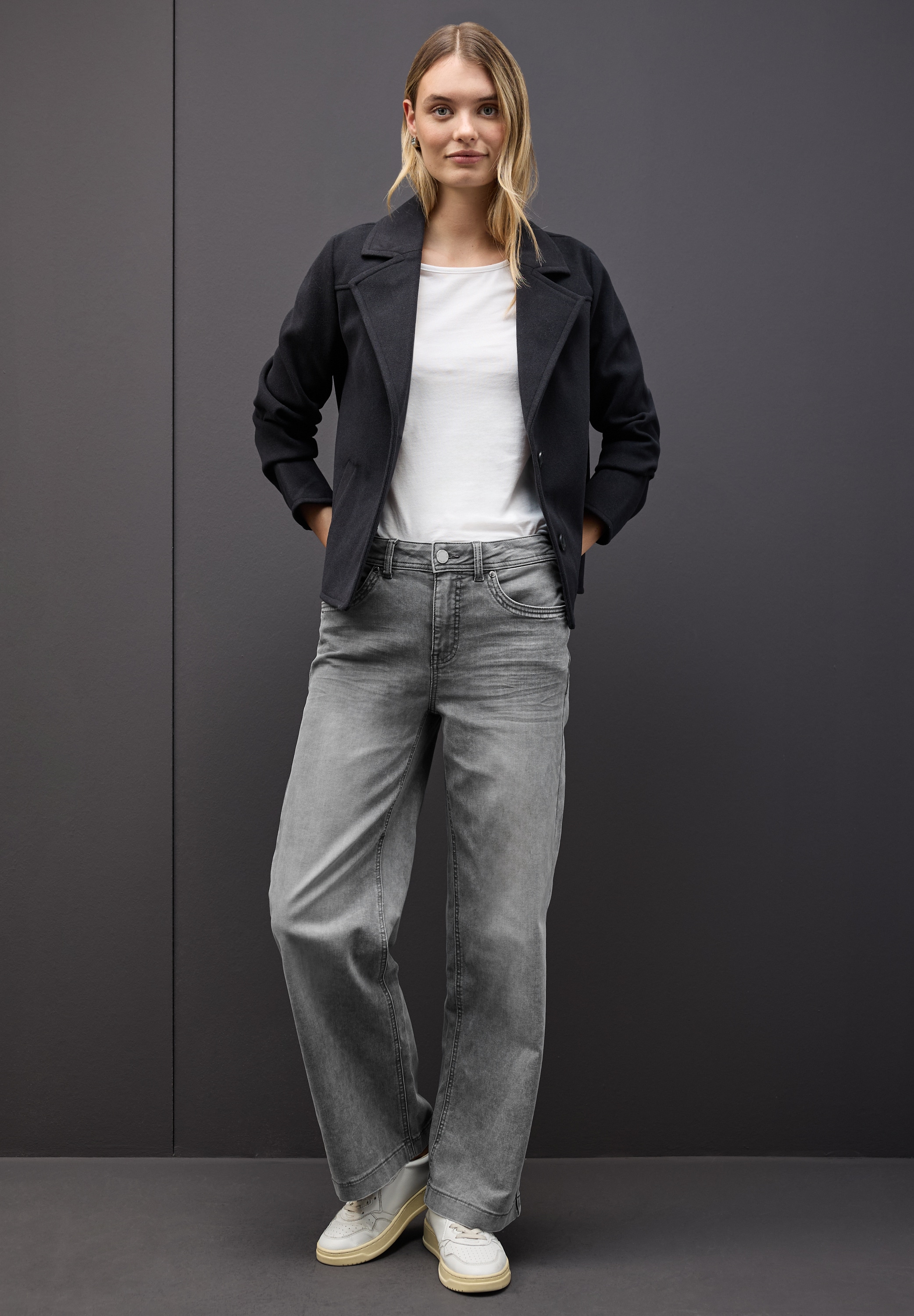 STREET ONE Weite Jeans, im Five-Pocket Style