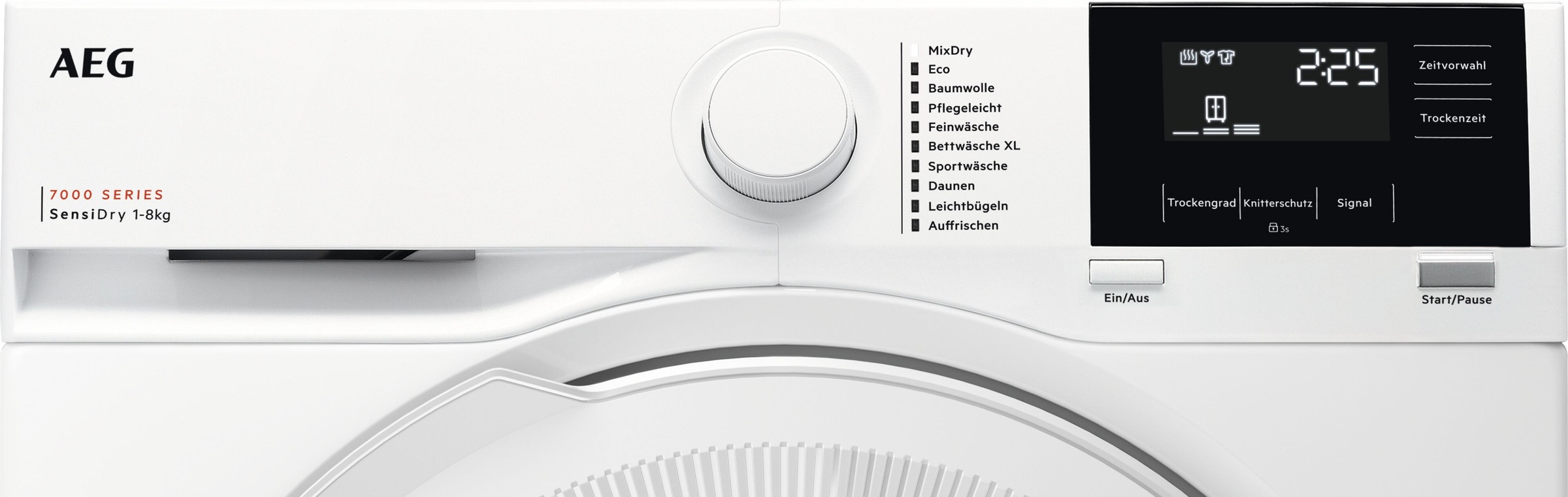 AEG Wärmepumpentrockner "TR7T61580" Serie 7000 SensiDry: mit der Wärmepumpe günstig online kaufen