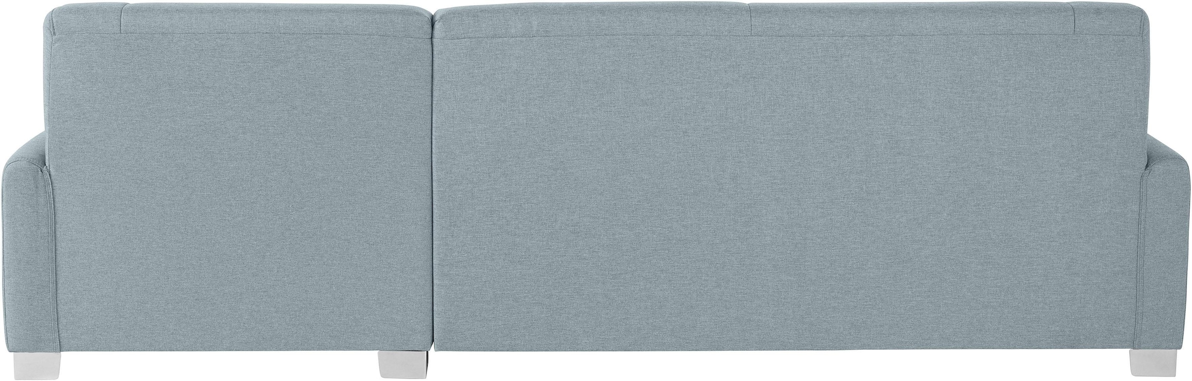 DOMO collection Ecksofa »Anzio L-Form«, wahlweise mit Bettfunktion und Federkern