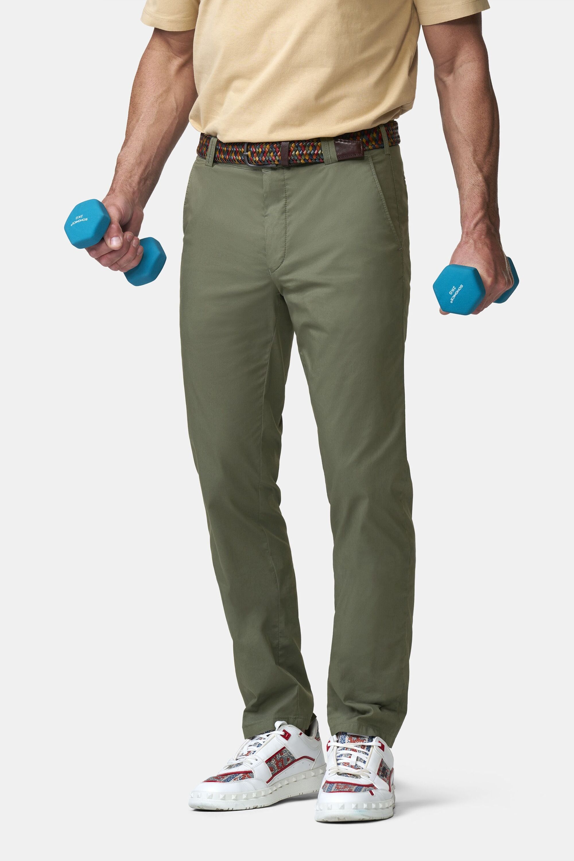 MEYER Chinos "Bonn 1-8137" aus Bio-Baumwolle