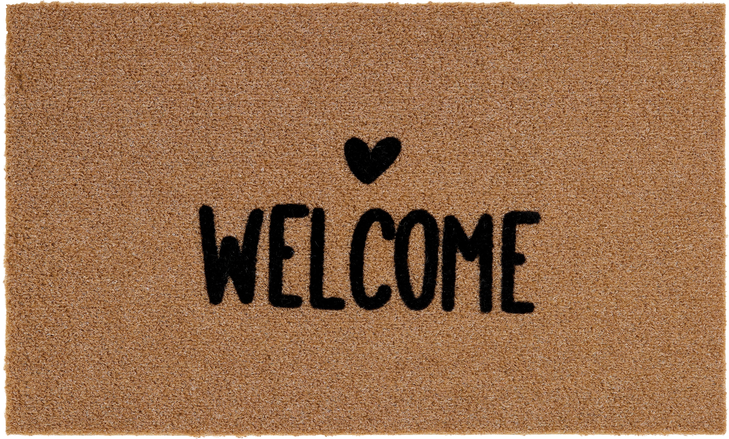 ASTRA Fußmatte "Power Flock 1" rechteckig 10 mm Höhe Türmatte mit Schriftzu günstig online kaufen