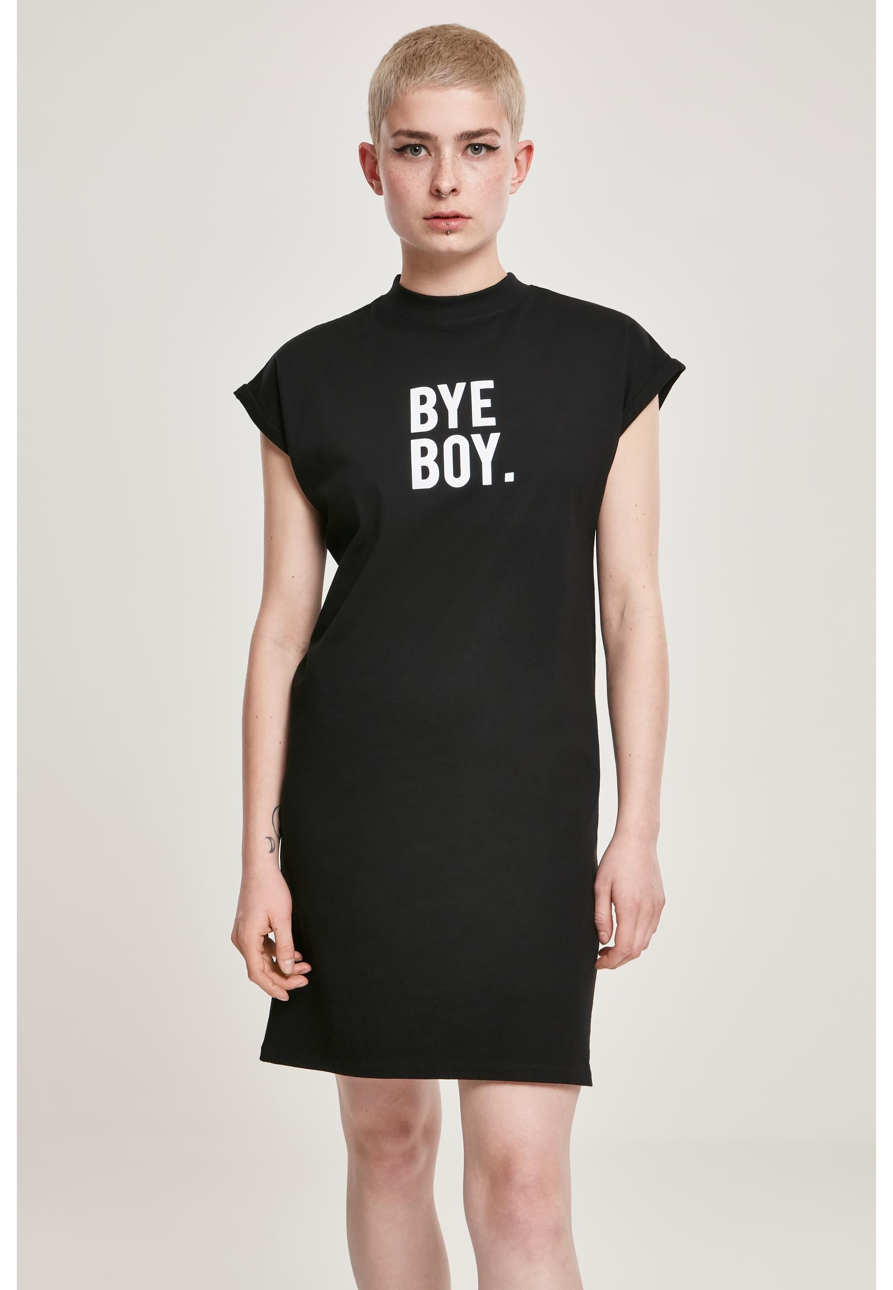 MisterTee Shirtkleid »MisterTee Damen Ladies Bye Boy Extended Shoulder Dress«, (1 tlg.)