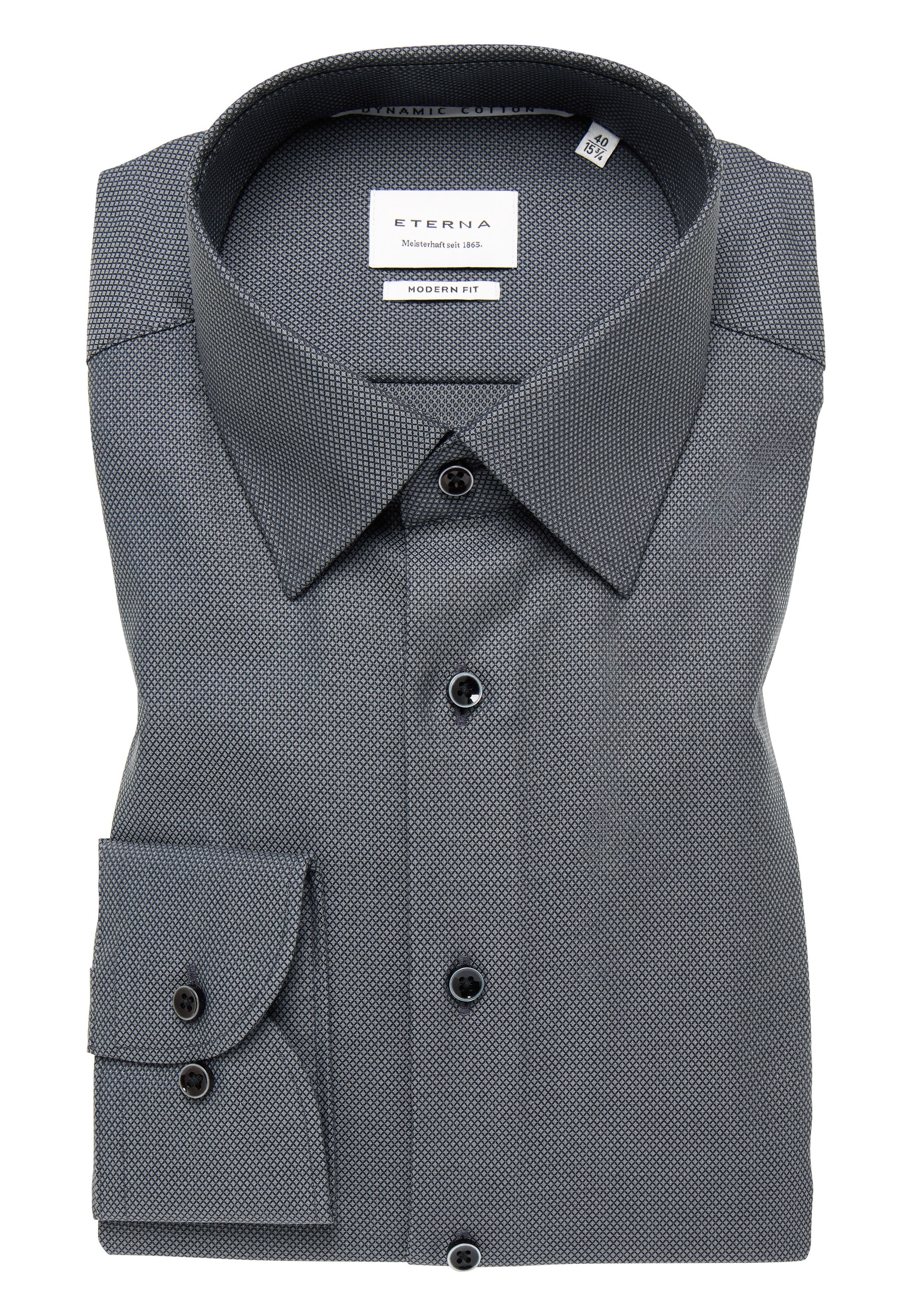 Eterna Langarmhemd »MODERN FIT«, NON IRON (bügelfrei)