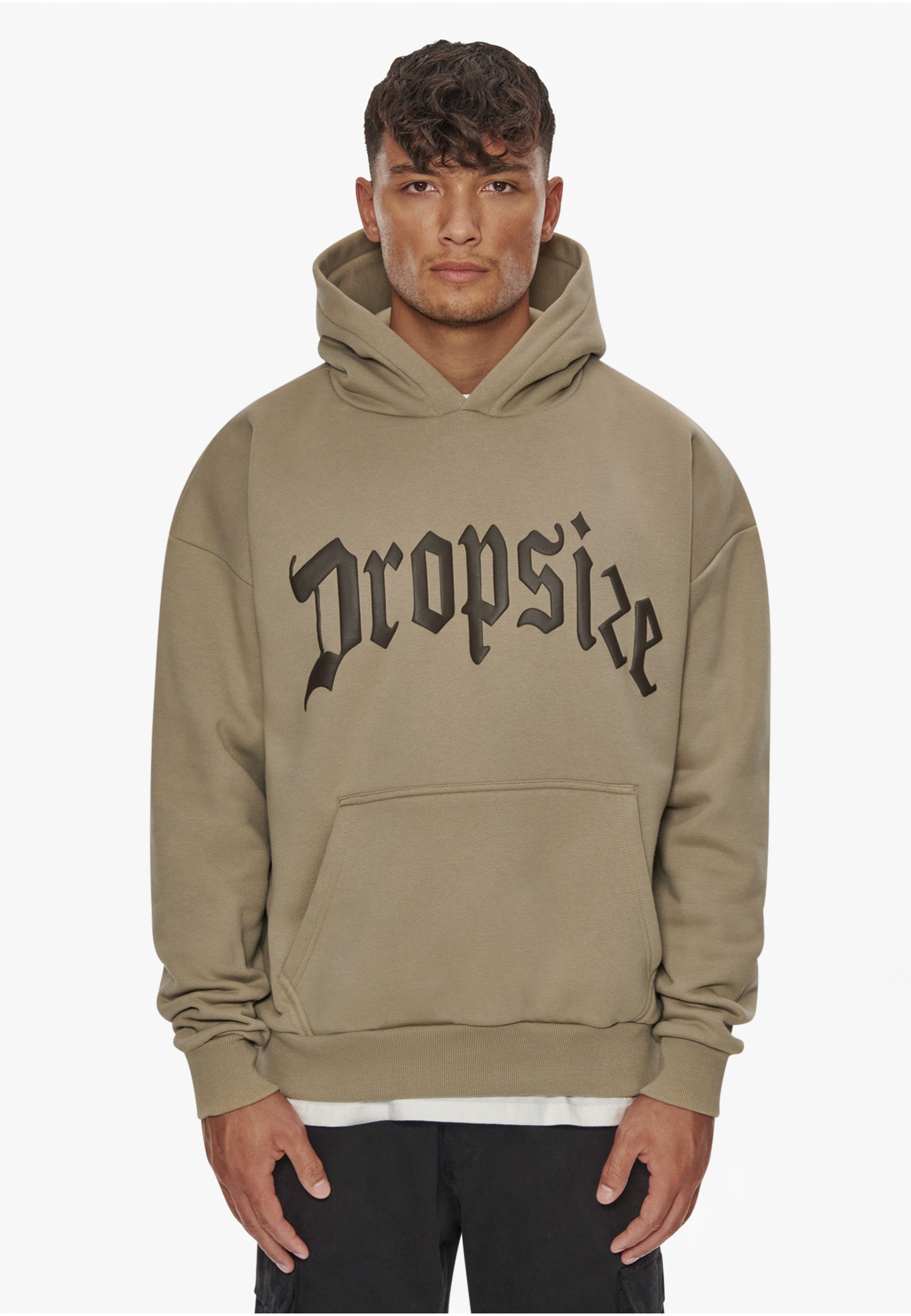 Dropsize Kapuzensweatshirt »Dropsize Herren Heavy Frontlogo Hoodie«, 1 Stk.
