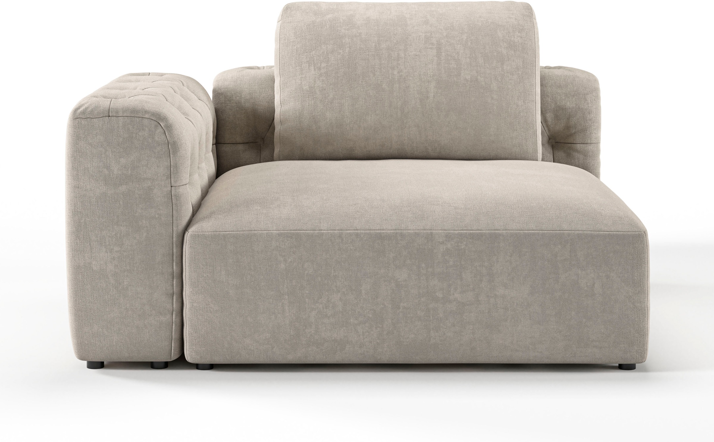 RAUM.ID 1,5-Sitzer »Cushid«, Modul-Eckteil, auch einzeln stellbar, Breite 134 cm