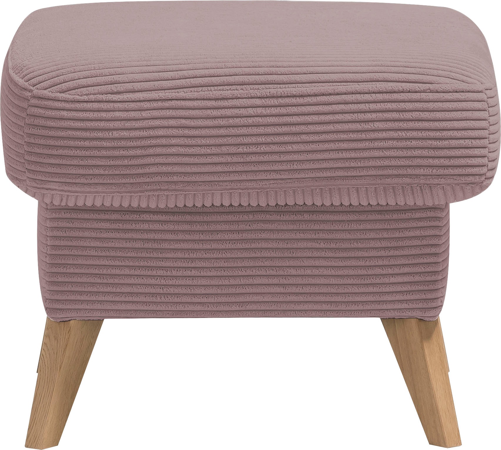 exxpo - sofa fashion Hocker »Samso, kompakte und bequeme Sitzgelegenheit in aktuellem Cord Bezug«