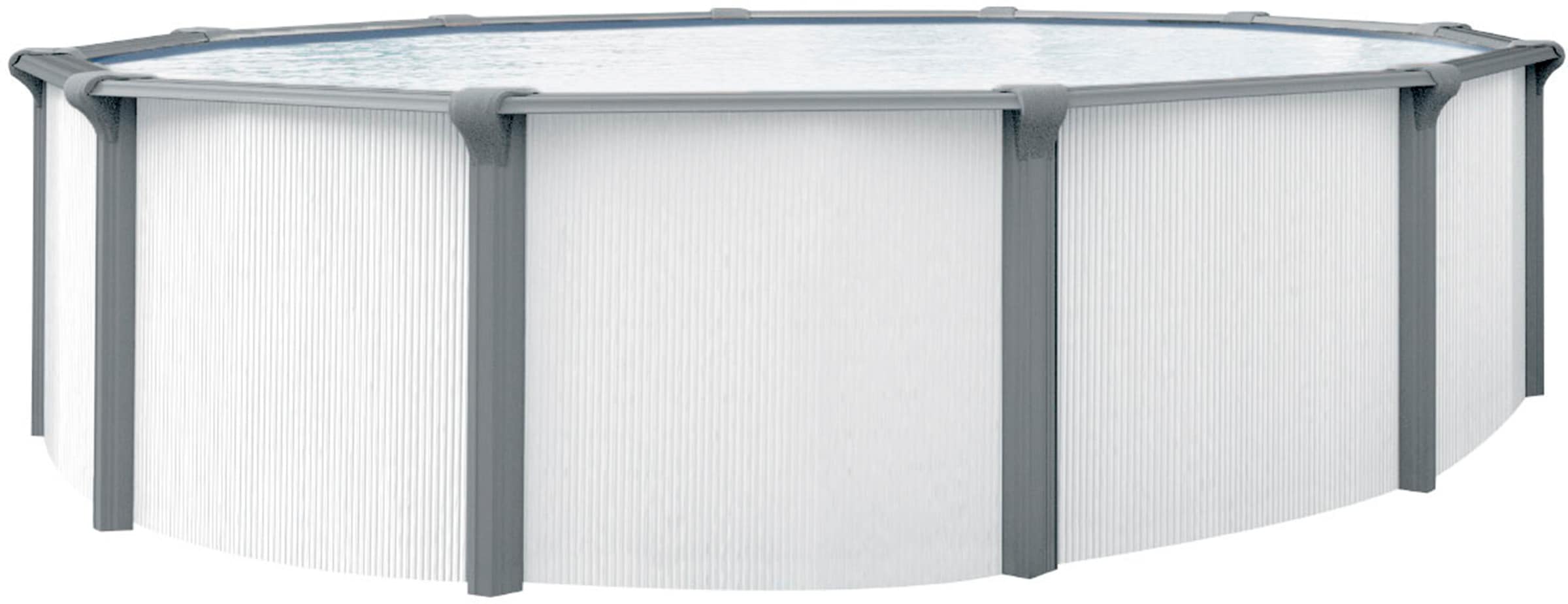 KWAD Rundpool "Green line Evolution" 3,6x1,32 white- design Folie in blau, günstig online kaufen