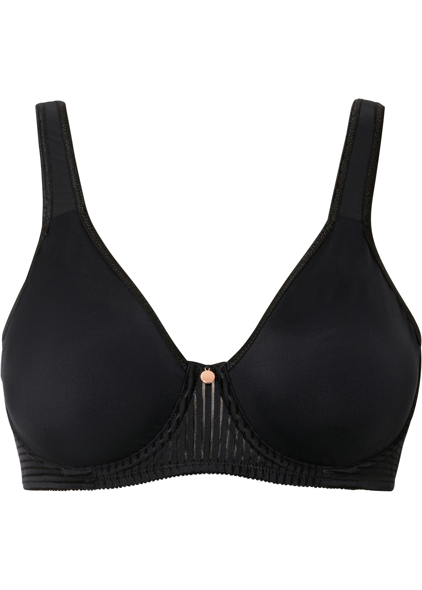 bonprix Minimizer-BH »Minimizer-BH mit gepolsterten Trägern« mit gepolsterten Trägern und raffinierten Details