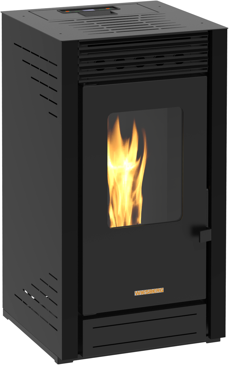 BLAZE Pelletofen "Maui 8"schwarz, Wohnzimmer, Kaminöfen, optional WLAN fähig