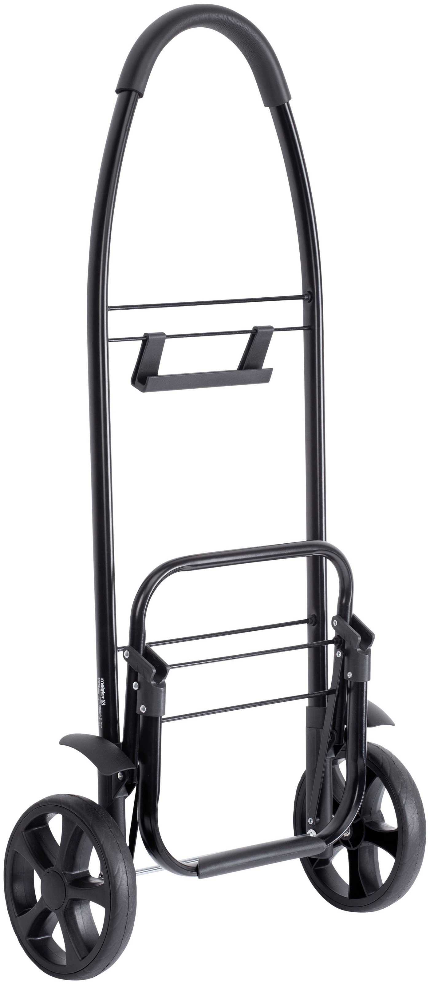 meister Einkaufstrolley »Black Edition - Separater«, 45 Liter, Einkaufstrolley und Rucksack in einem