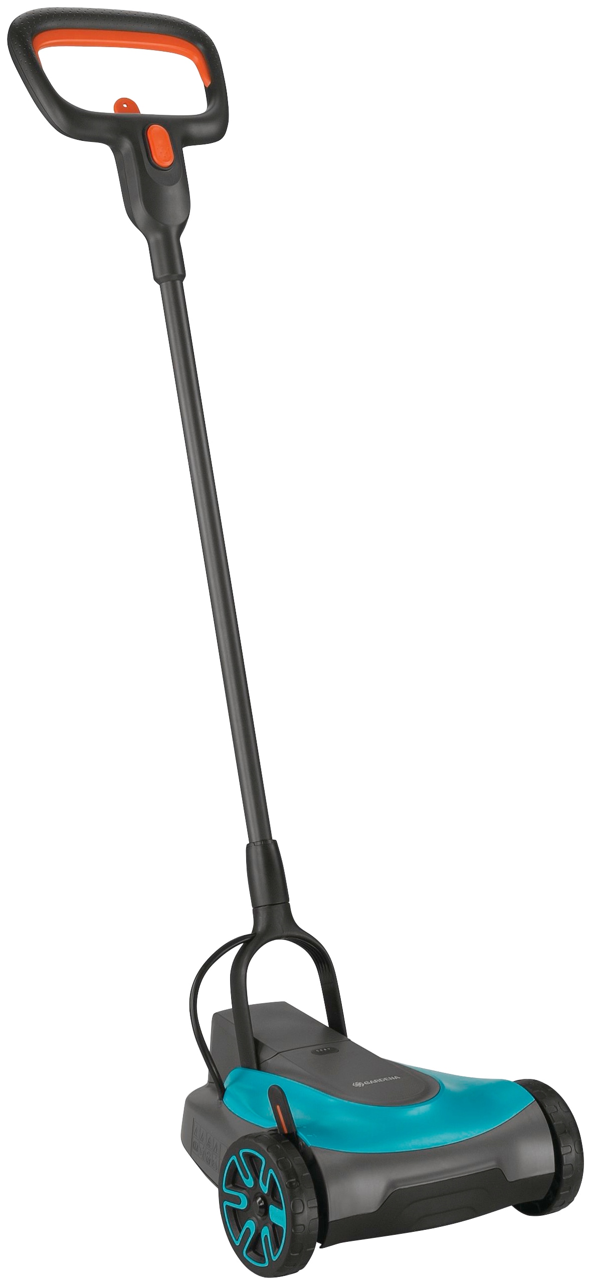 Akkurasenmäher GARDENA, B:98cm H:37cm T:22cm, grau, Rasenmäher, "HandyMower 22/18V P4A Ready-To-Use", 22/18V P4A Ready-To-Use Set, inkl. Akku und