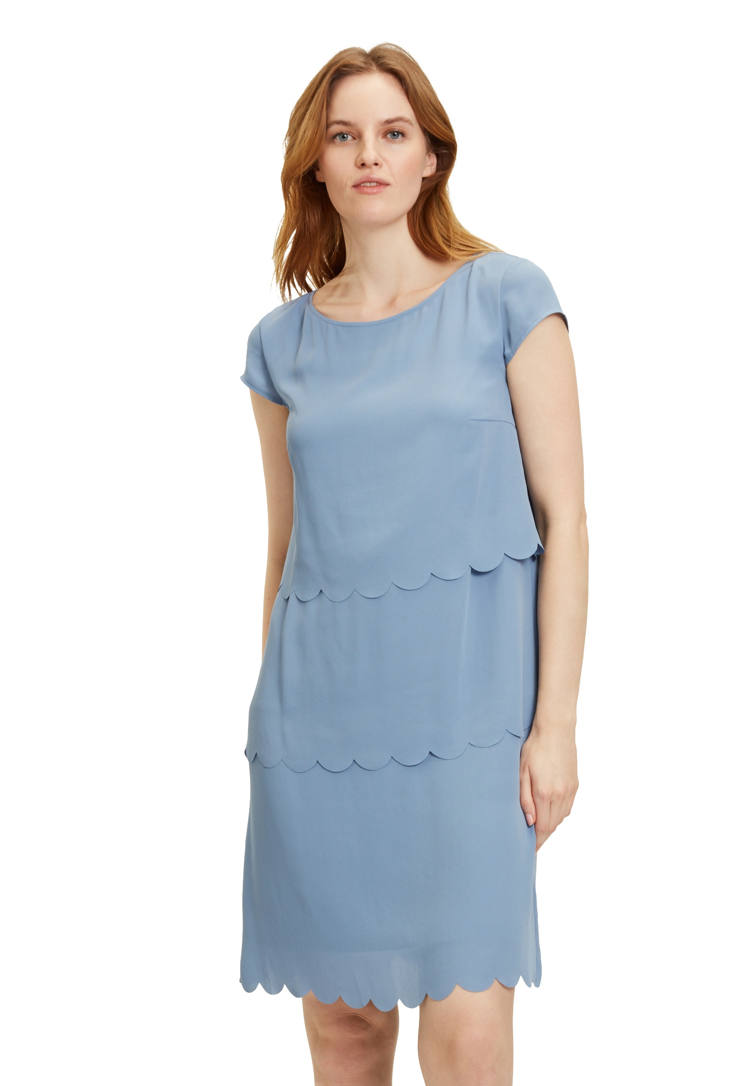 Betty Barclay Sommerkleid "Betty Barclay Damen Stufenkleid kurzarm", Druck günstig online kaufen