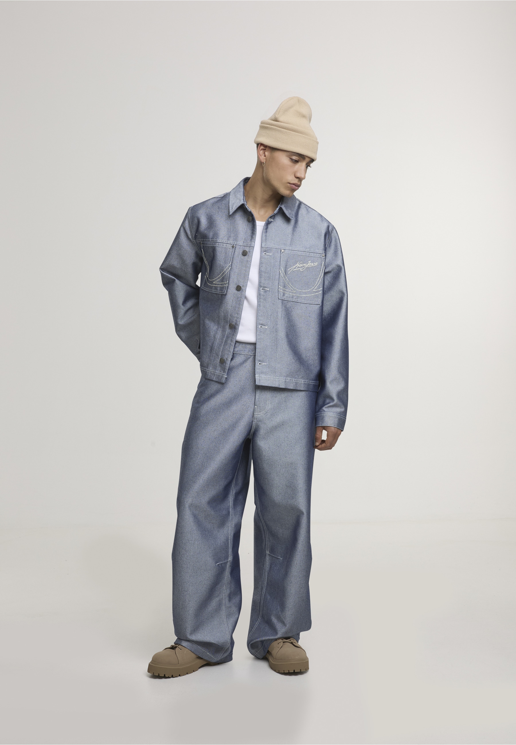 Karl Kani Loose-fit-Jeans »Karl Kani OG Silver Relaxed Baggy Jeans«