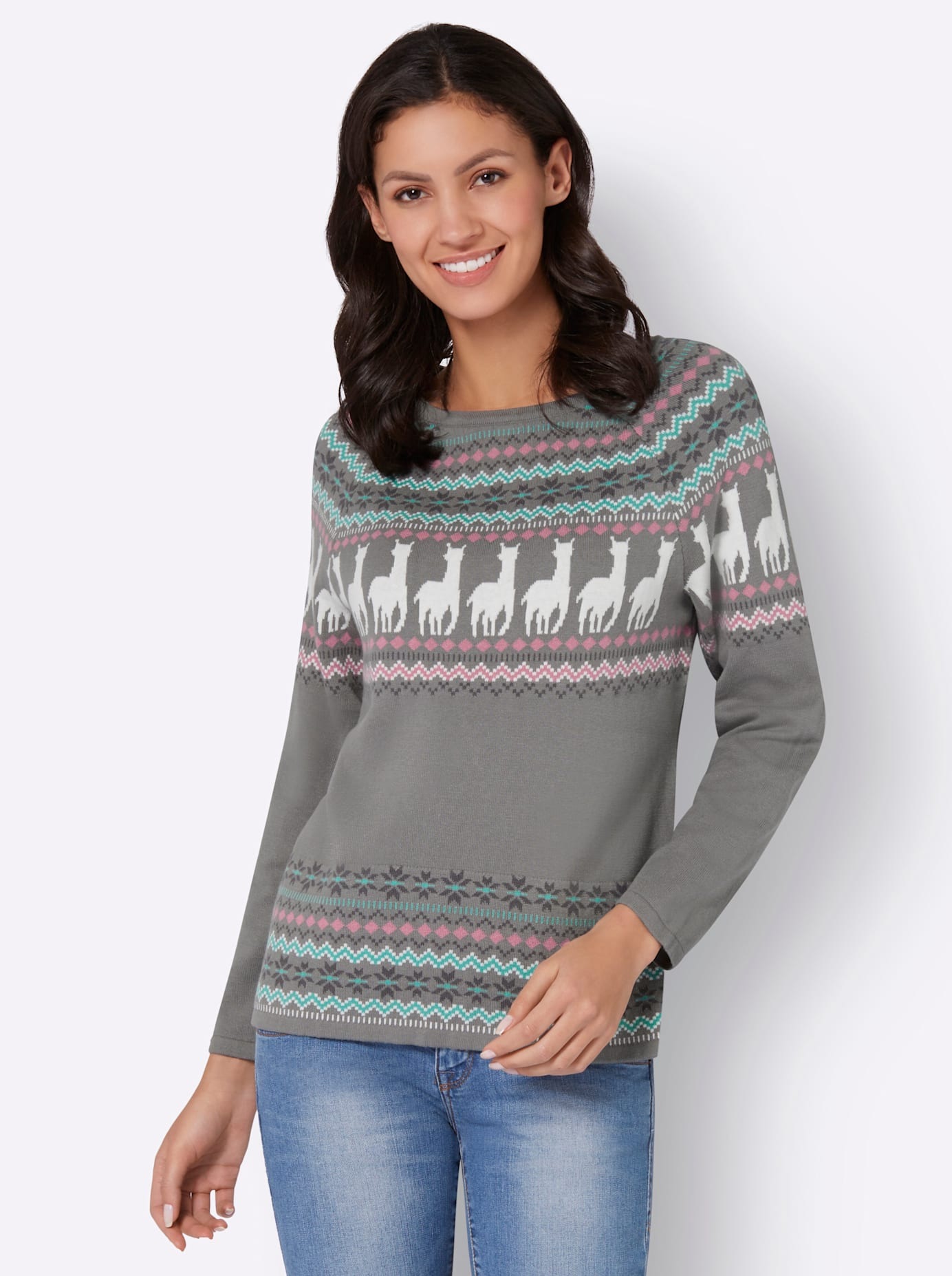 Classic Basics Norwegerpullover »Jacquard-Pullover«