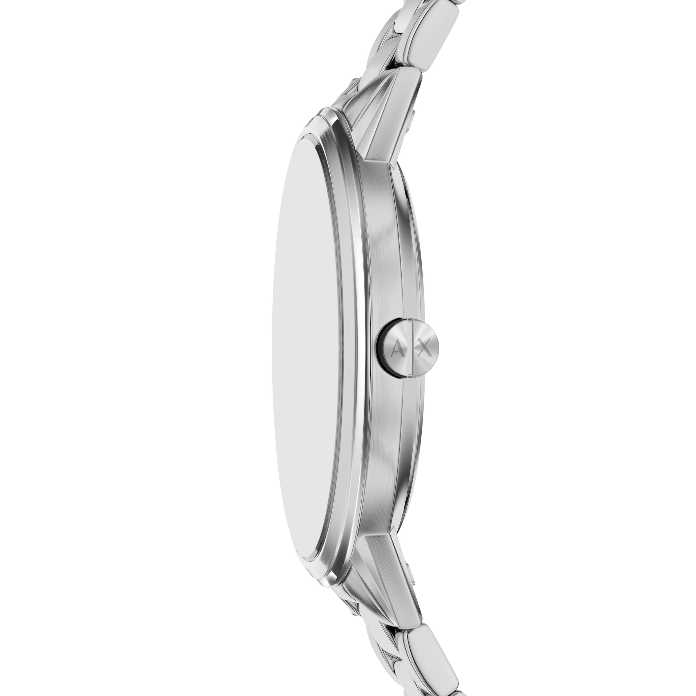 ARMANI EXCHANGE Quarzuhr Armbanduhr, Herrenuhr, Edelstahlarmband, Ideal auch als Geschenk