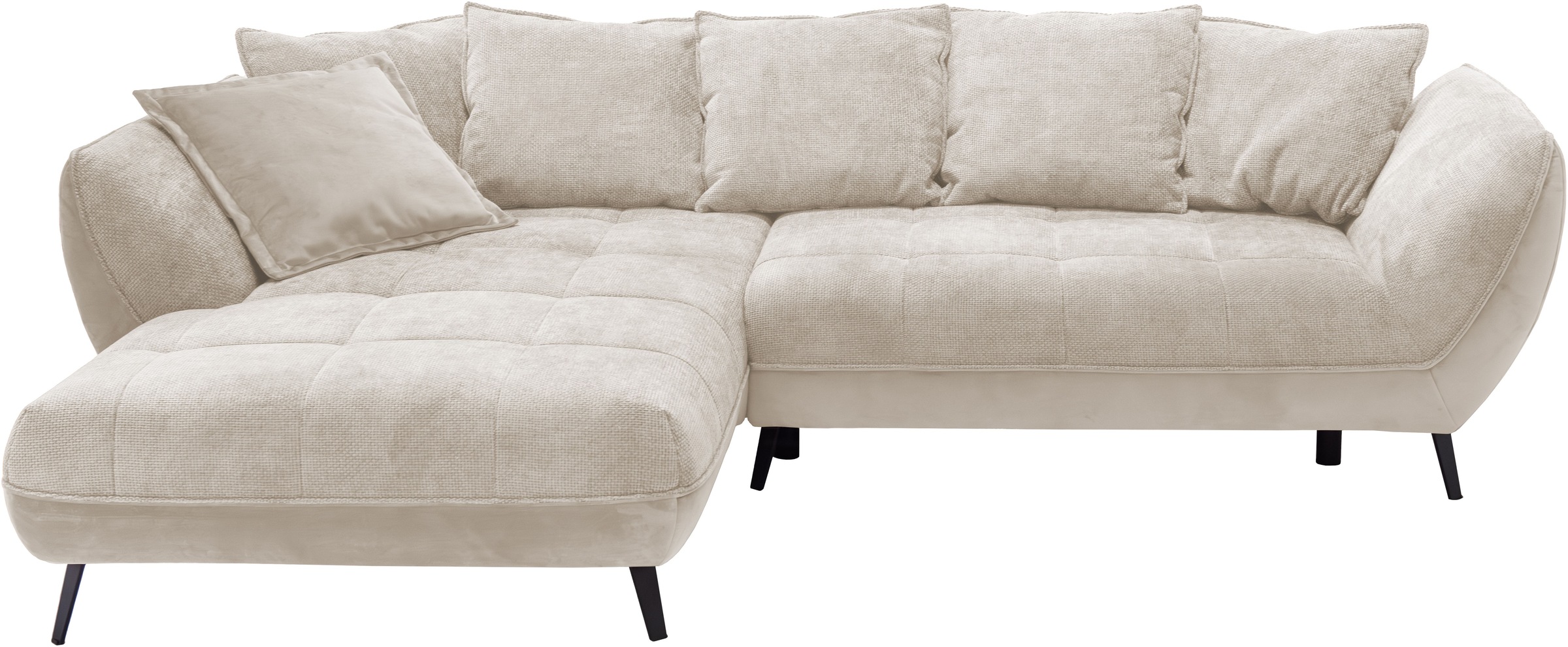 exxpo - sofa fashion Ecksofa "Midway mit einfacher Easy-Lift-Bettfunktion, günstig online kaufen