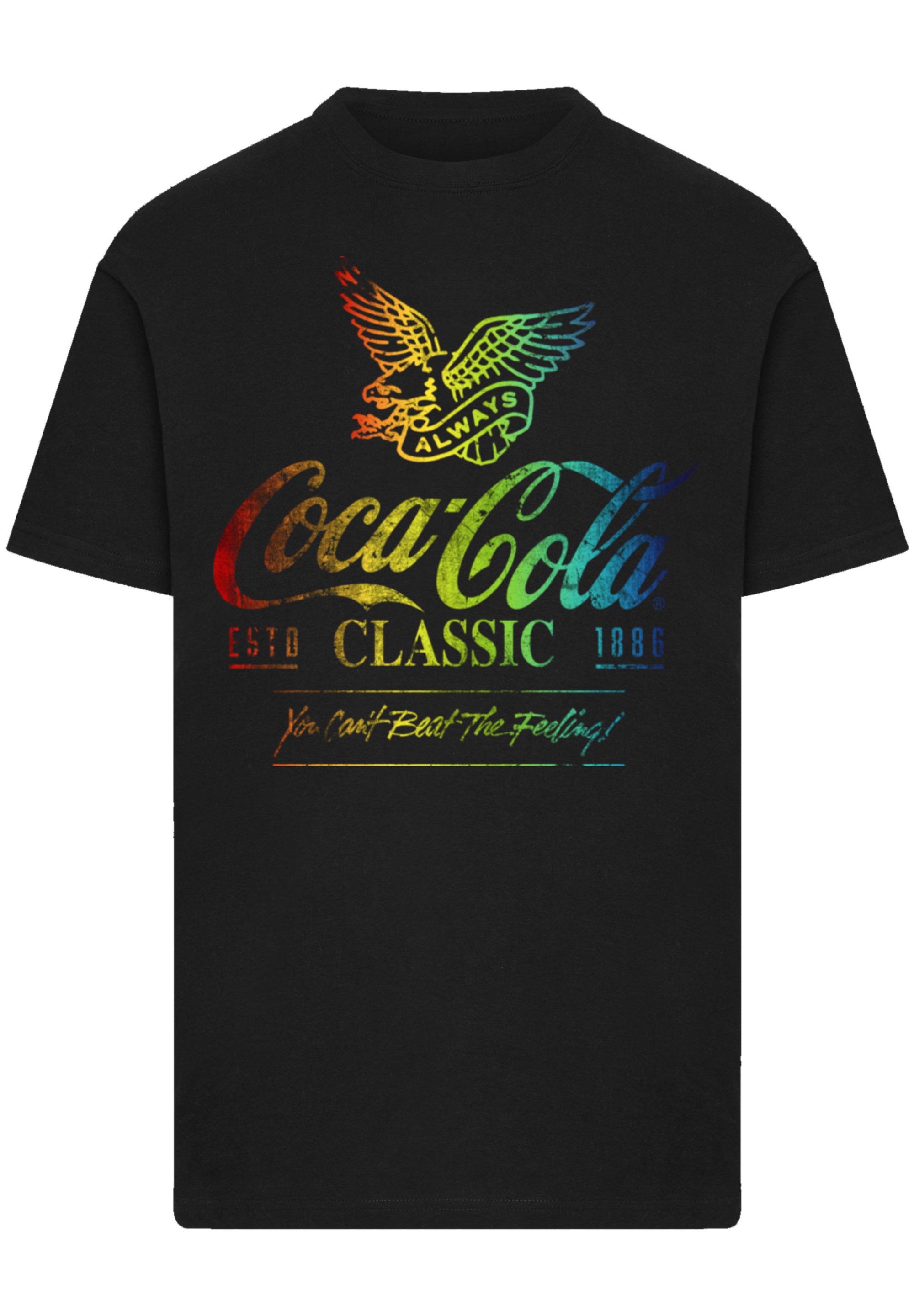 F4NT4STIC T-Shirt »Coca Cola Ombre Graphic« Premium Qualität