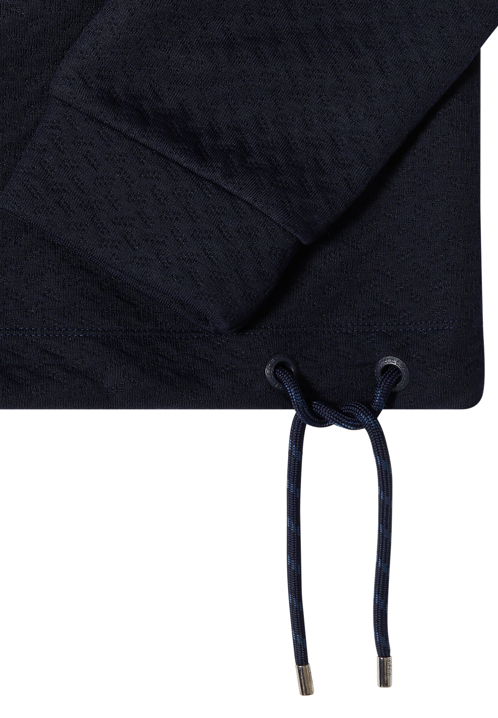 Cecil Sweatshirt, mit Tunnelzug am Saum