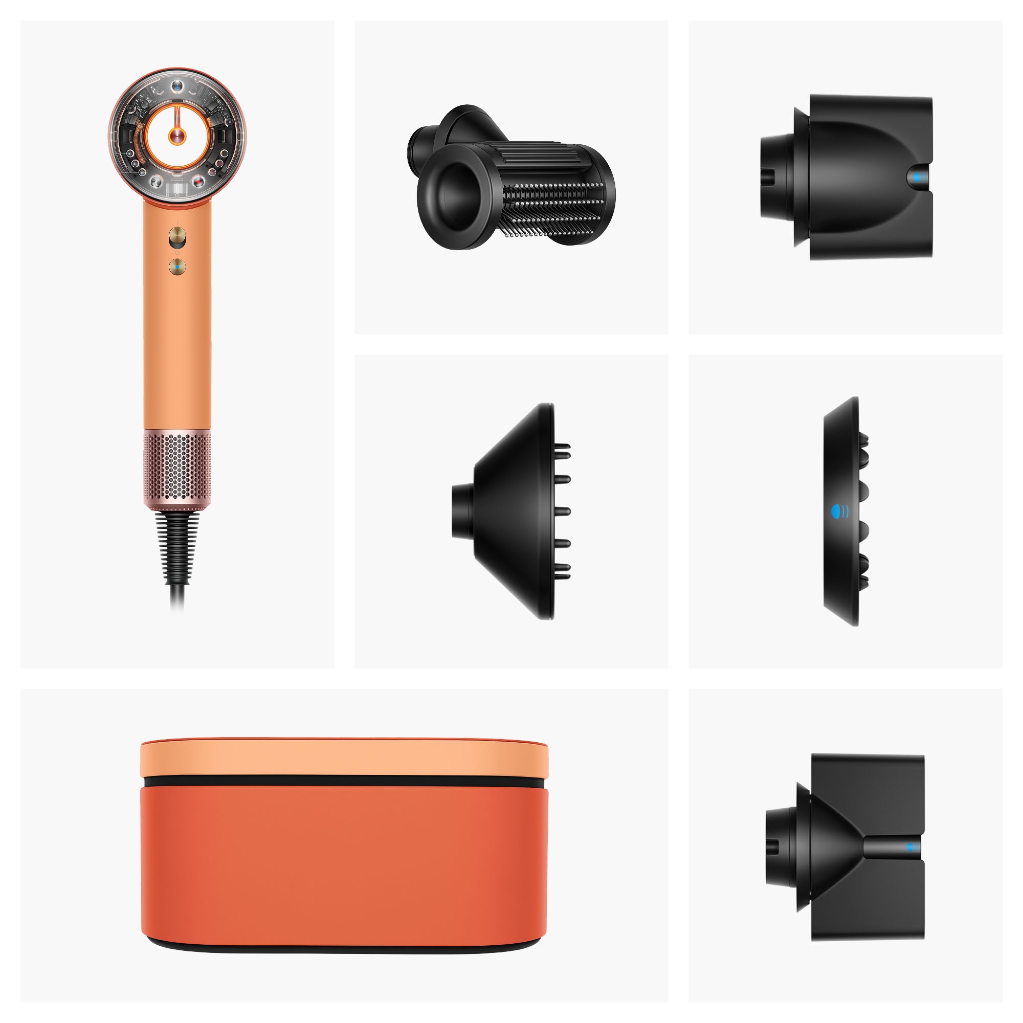 DYSON »Dyson Supersonic Nural« 1.600 W 5 Aufsätze Limitierte Geschenkedition