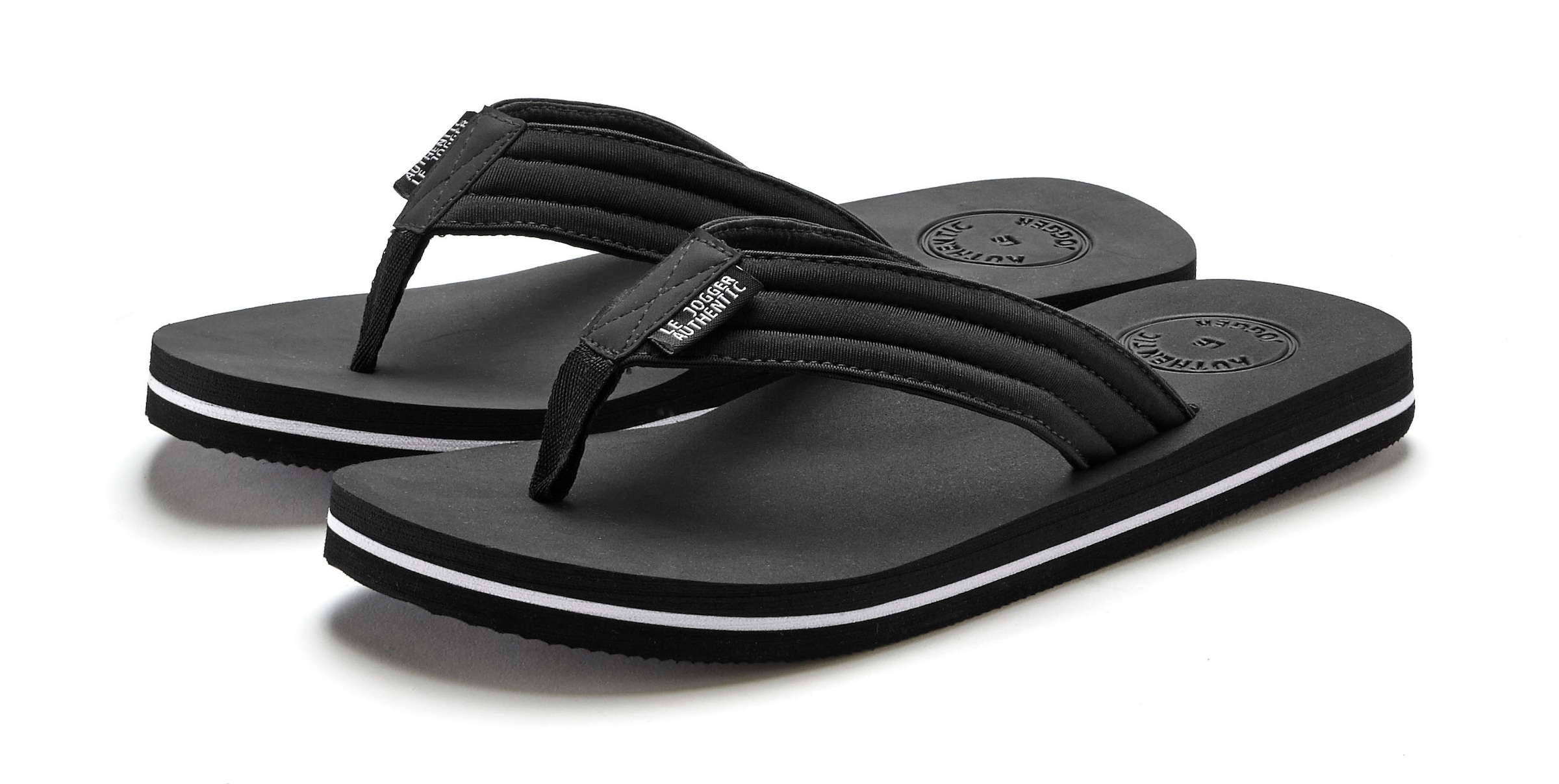 AUTHENTIC LE JOGGER Zehentrenner "Badelatsche, Flip Flop, Badezehentrenner, günstig online kaufen