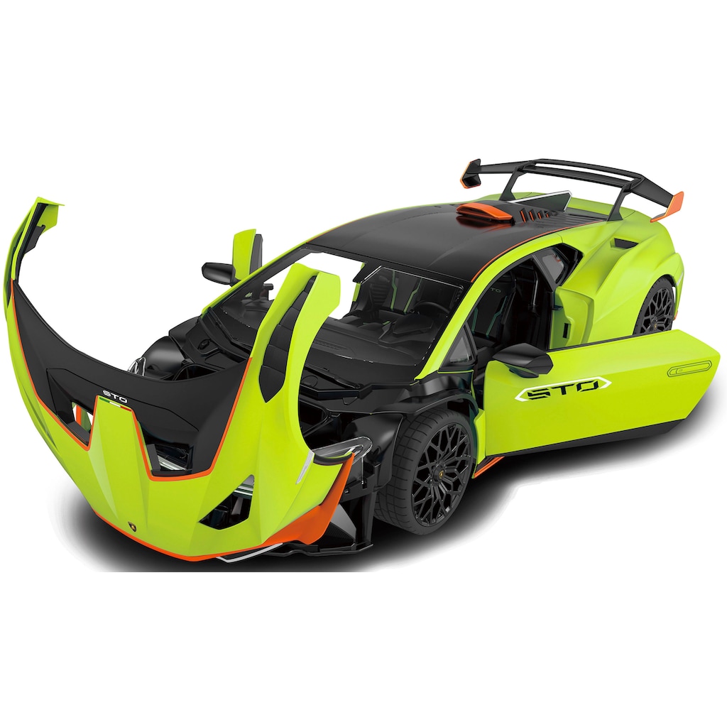 Jamara RC-Auto »Deluxe Cars, Lamborghini Huracán STO 1:14, grün - 2,4 GHz«