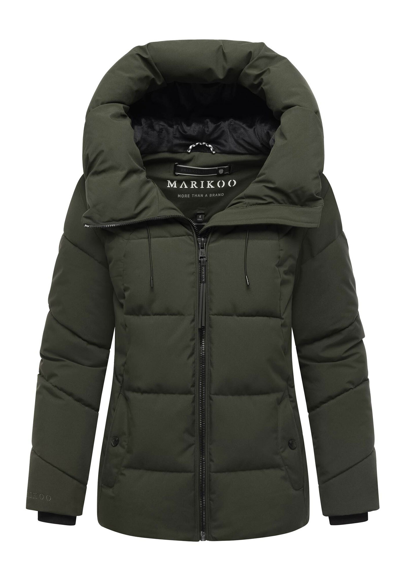 Marikoo Winterjacke »Kuscheltatze«, mit extra hohem Kragen