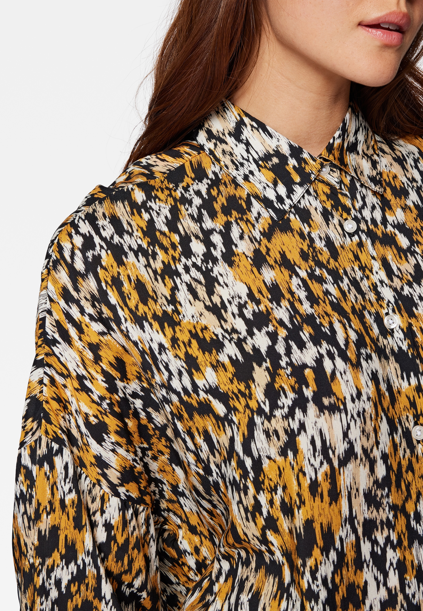 Mavi Langarmbluse »LONG SLEEVE SHIRT«, Bluse mit Muster