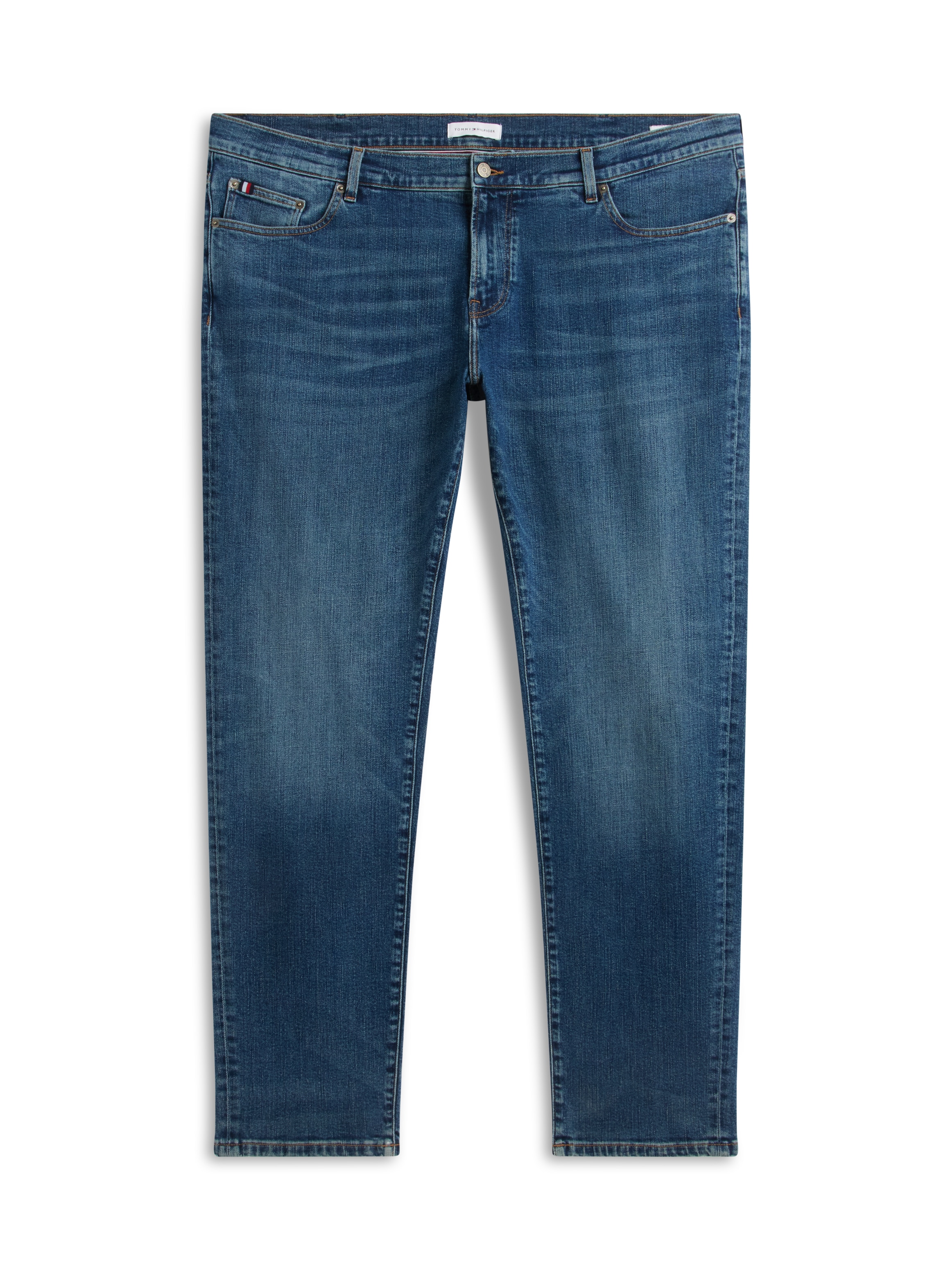 Tommy Hilfiger Big & Tall Regular-fit-Jeans "BT-MADISON" mit Fade-Effekten, regular fit, gerades Bein, Große Größen