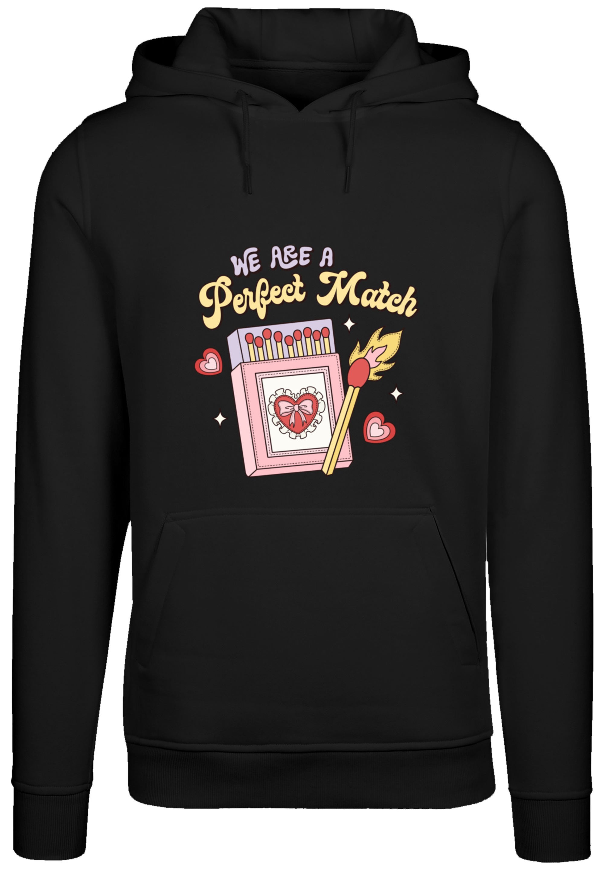 F4NT4STIC Kapuzenpullover »We Are A Perfect Match Love«, Premium Qualität