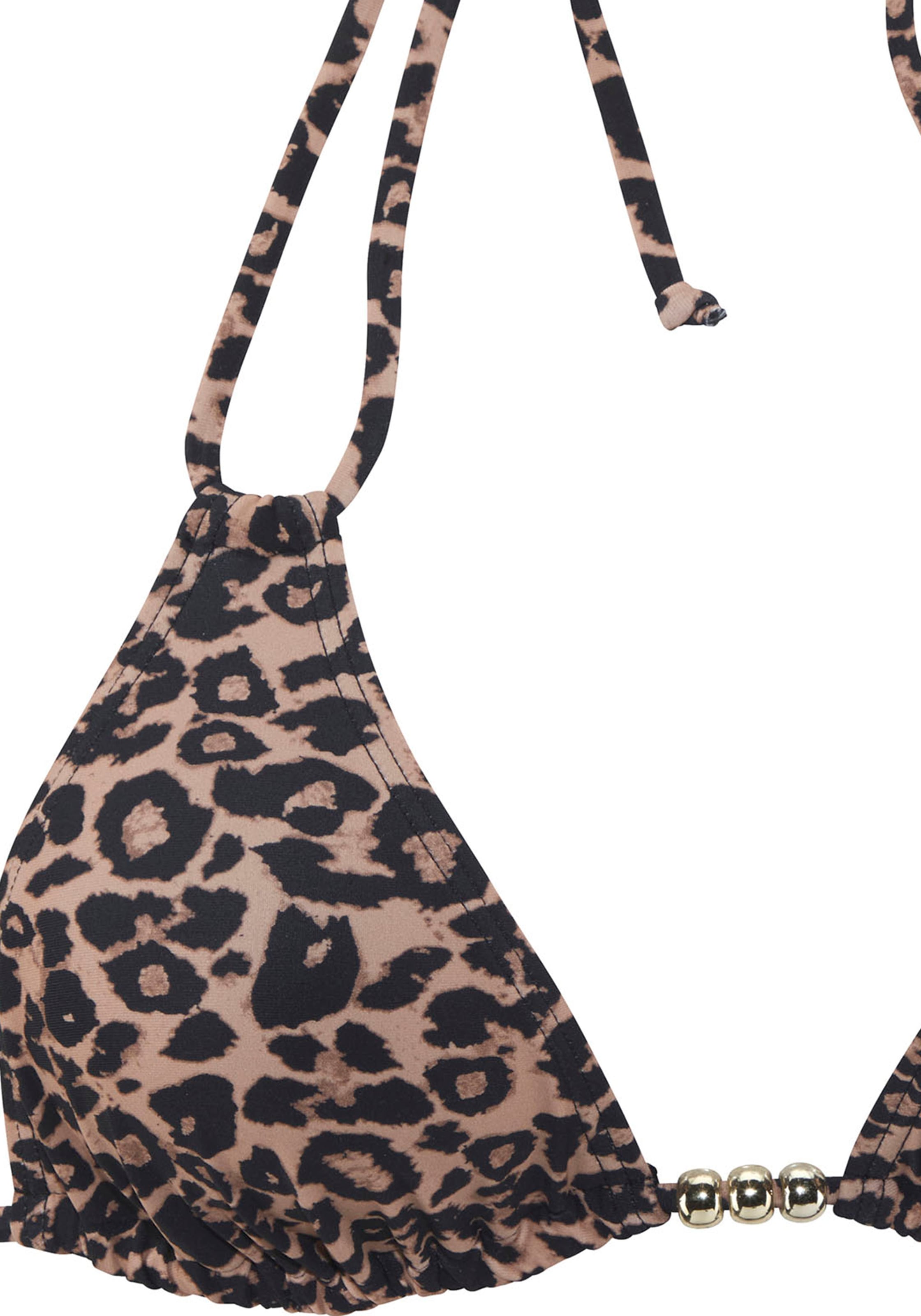 Vivance Triangel-Bikini-Top »Thora«, in modischem Leo-Print