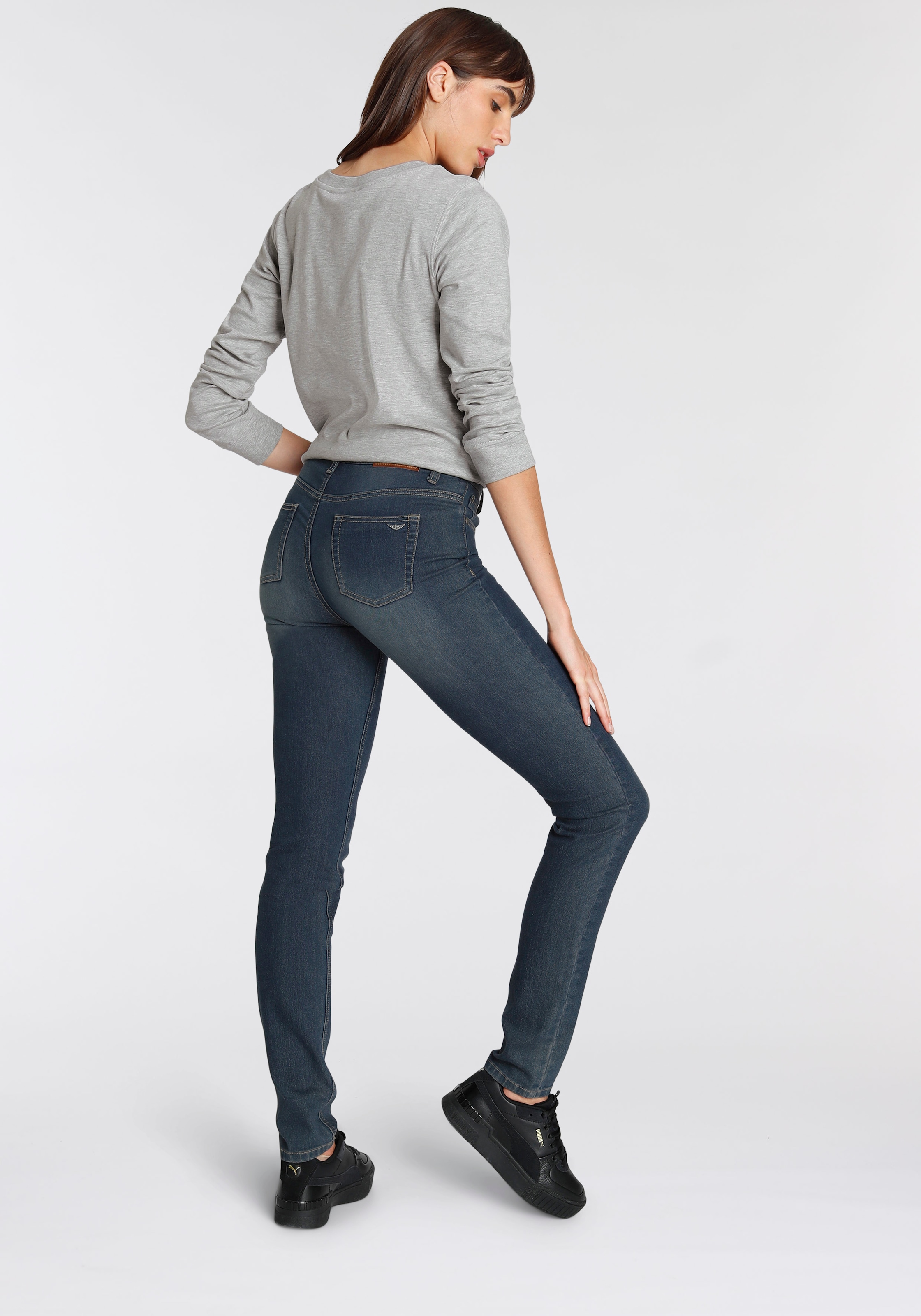 Arizona Skinny-fit-Jeans »Shaping«, High Waist