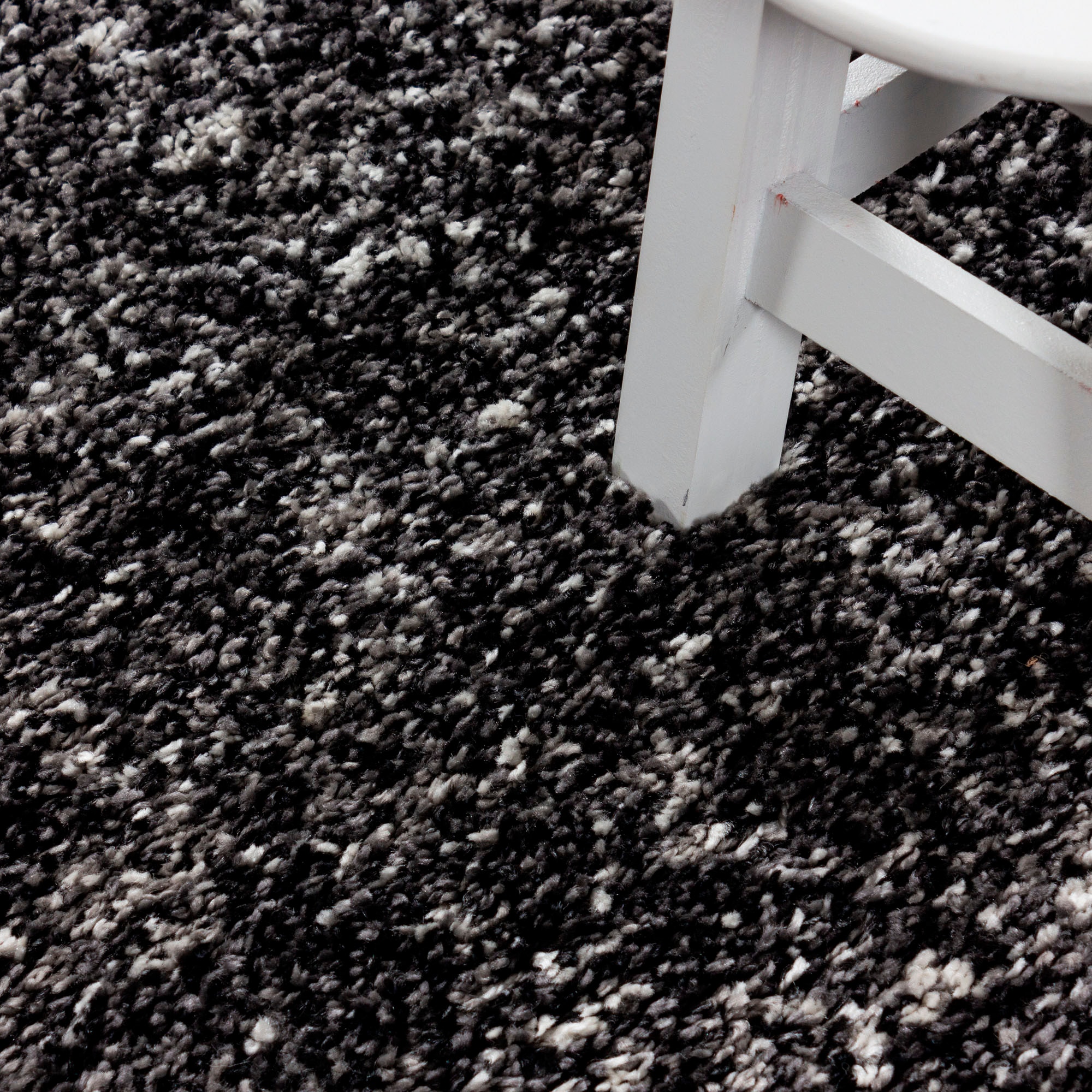 Ayyildiz Teppiche Hochflor-Teppich »Enjoy Shaggy«, rund, 50 mm Höhe, melierter Langflor, Wohnzimmer